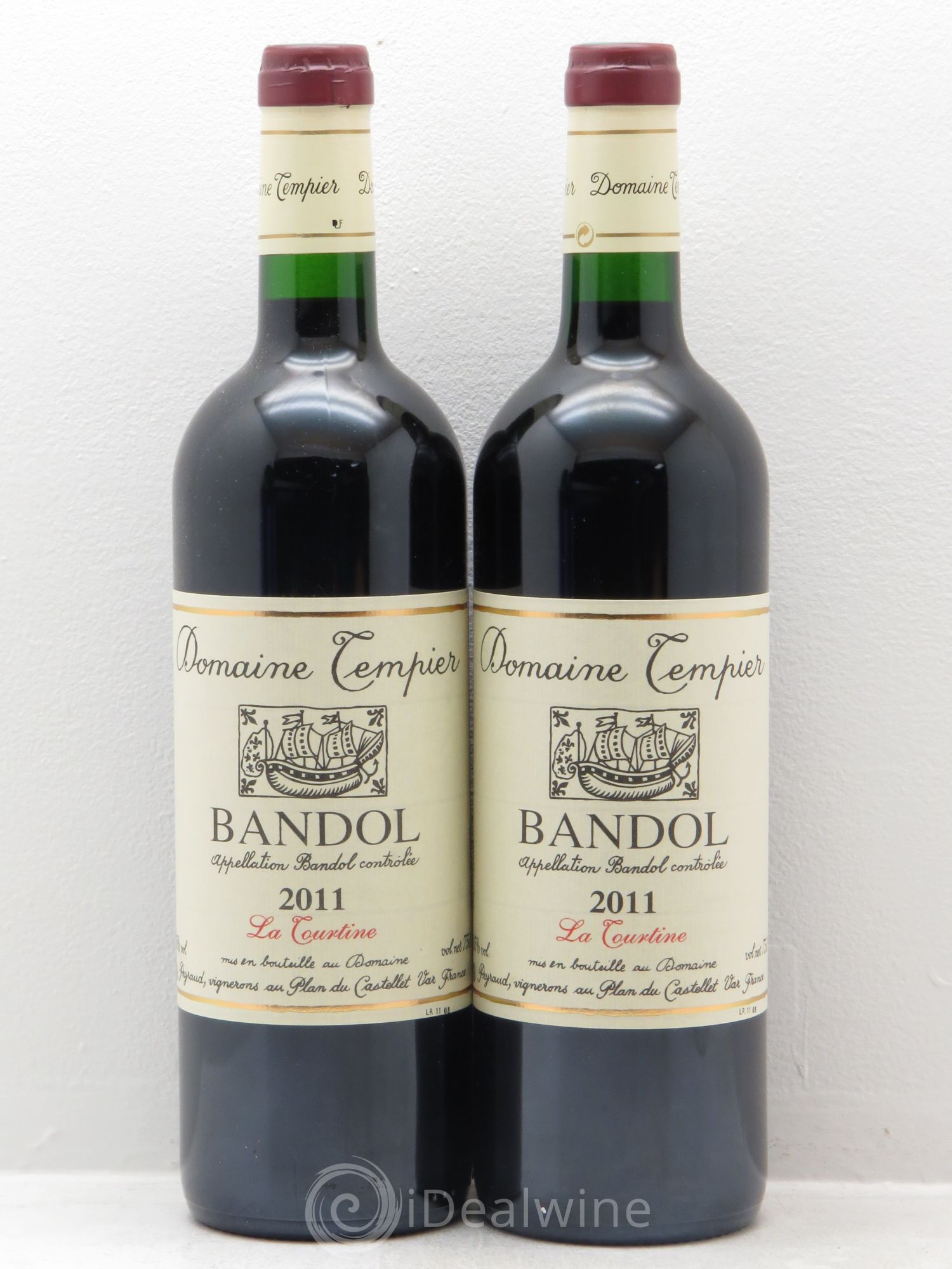 Bandol Domaine Tempier La Tourtine Famille Peyraud 2011 - Lot de 2 bouteilles - 0