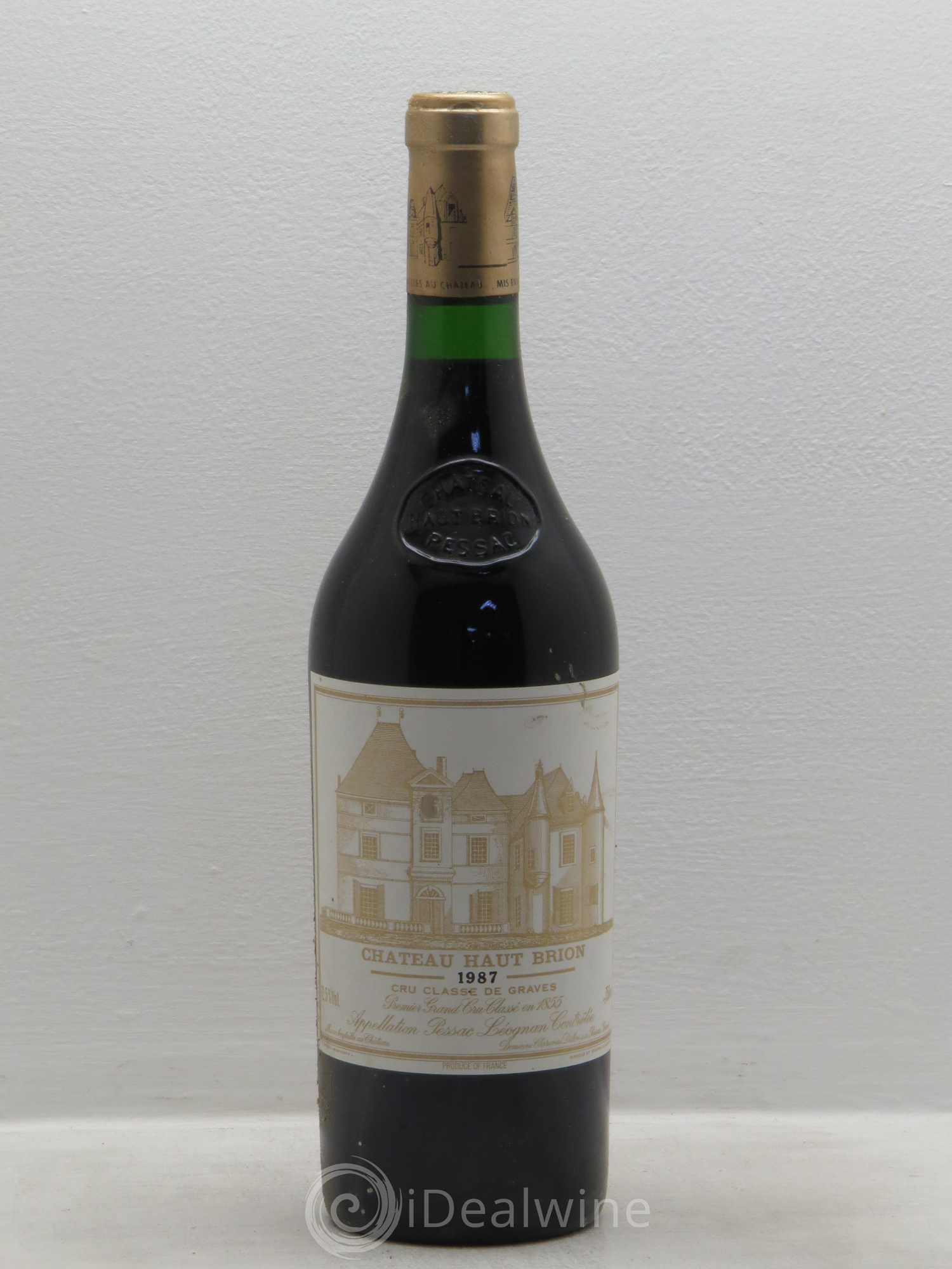 Château Haut Brion 1er Grand Cru Classé 1987 - Lot de 1 bouteille - 0