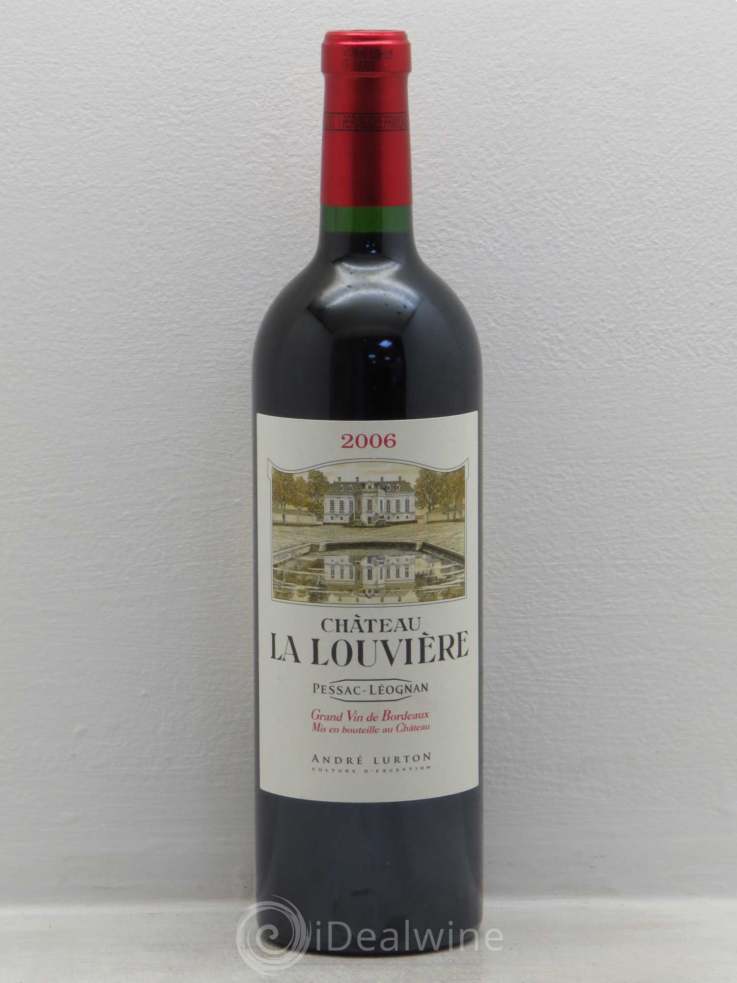 Château la Louvière 2006 - Lot de 6 bouteilles - 0