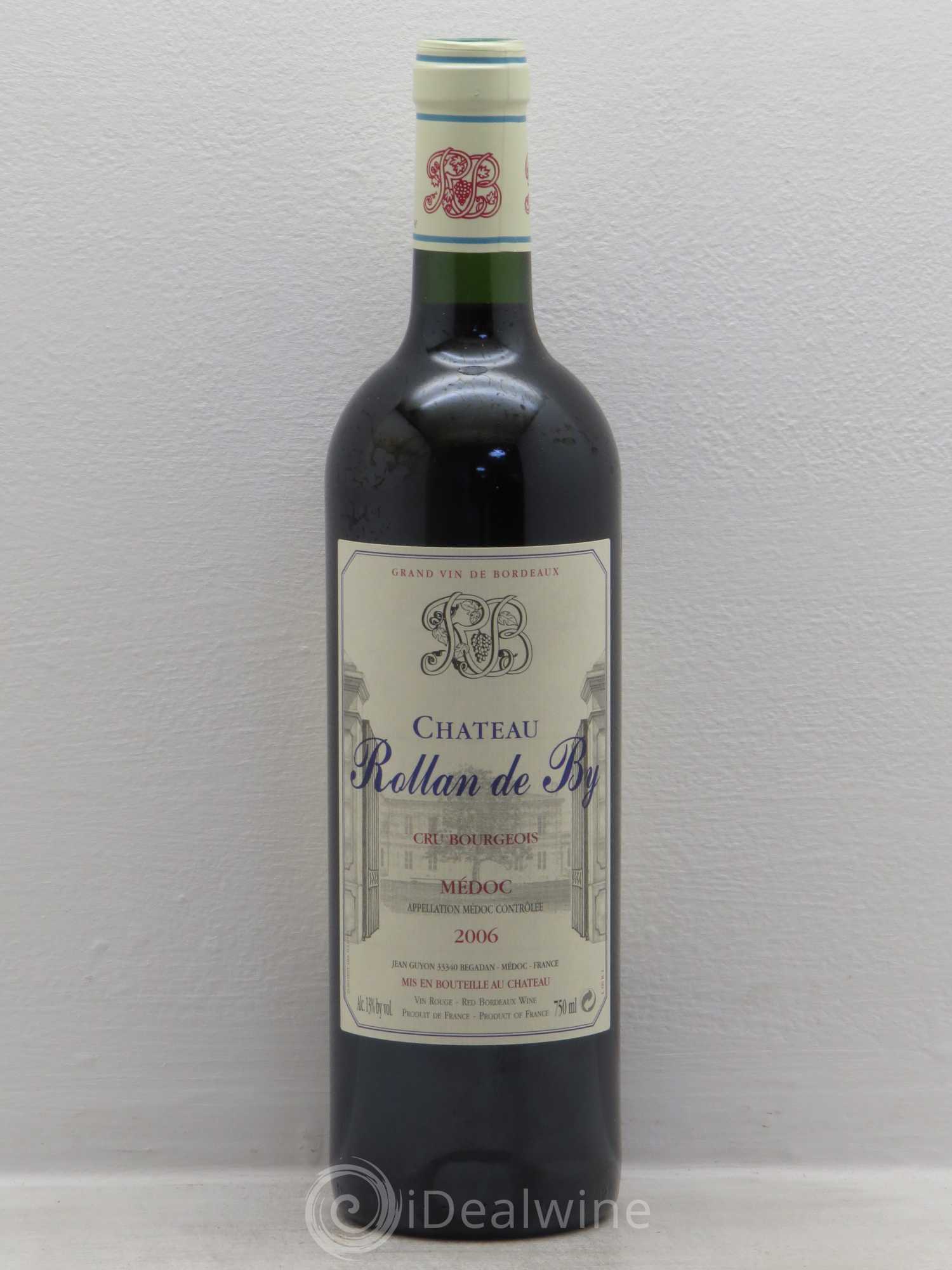 Château Rollan de By Cru Bourgeois 2006 - Lot de 6 bouteilles - 0
