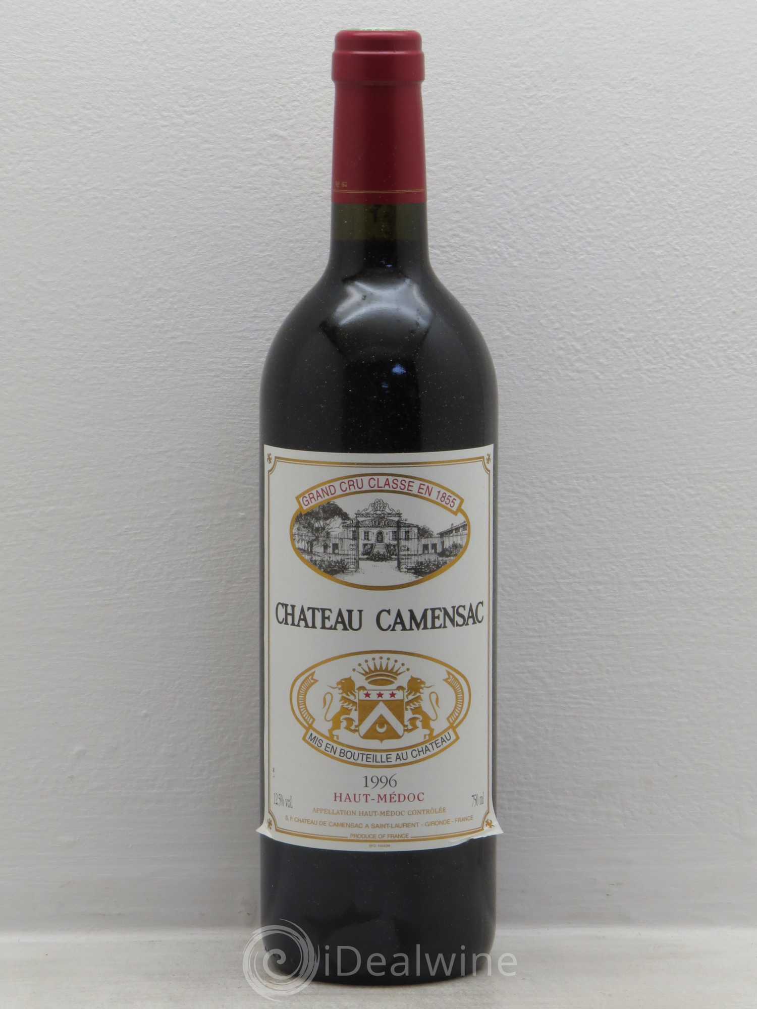 Château Camensac 5ème Grand Cru Classé 1996 - Lot de 6 bouteilles - 0