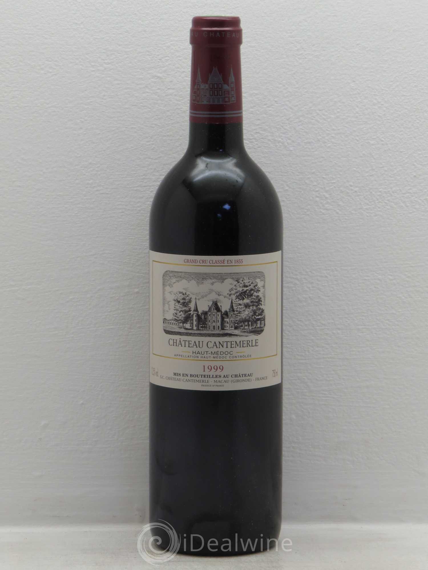 Château Cantemerle 5ème Grand Cru Classé 1999 - Lot de 6 bouteilles - 0