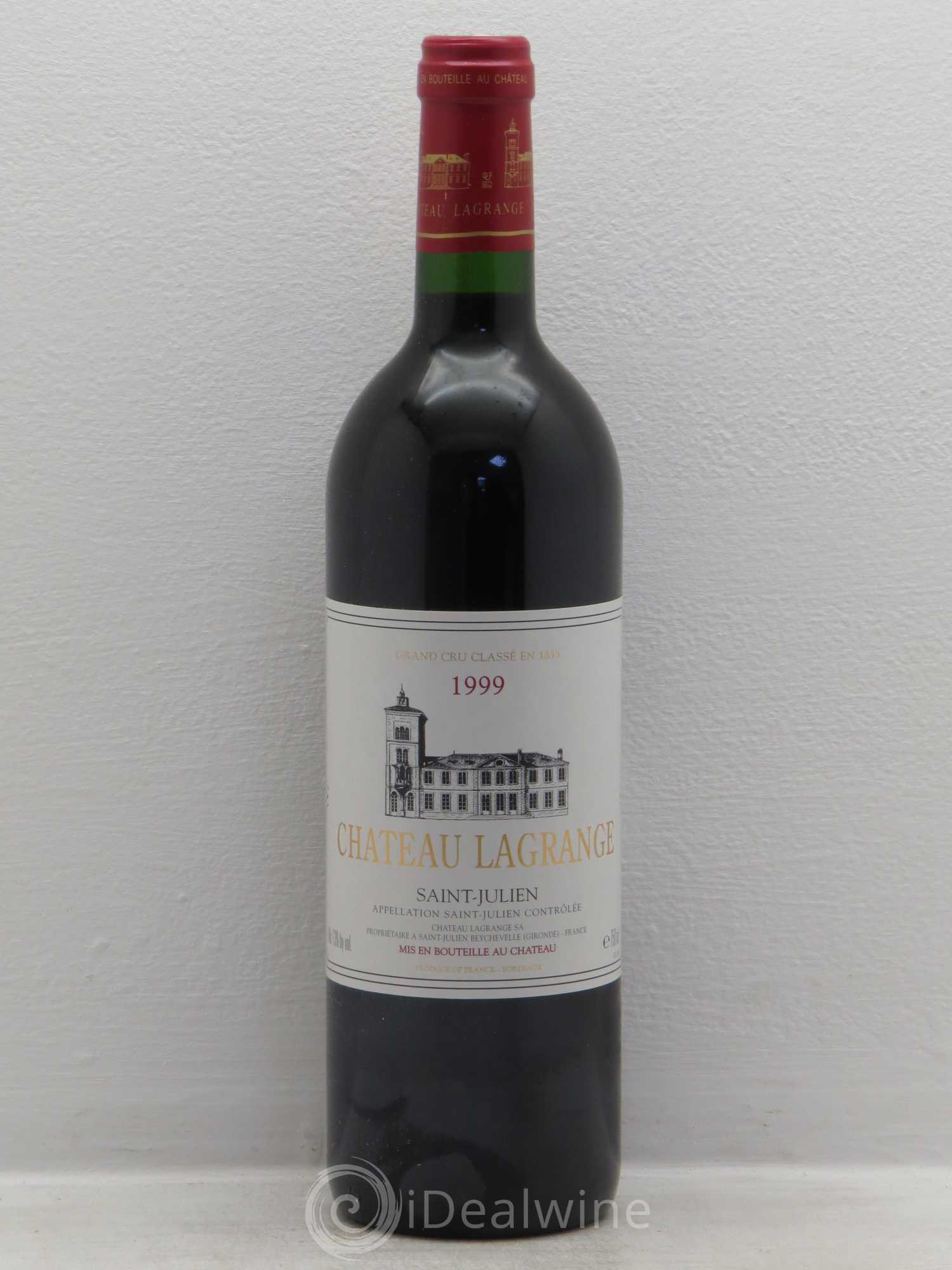 Château Lagrange 3ème Grand Cru Classé 1999 - Lot de 6 bouteilles - 0