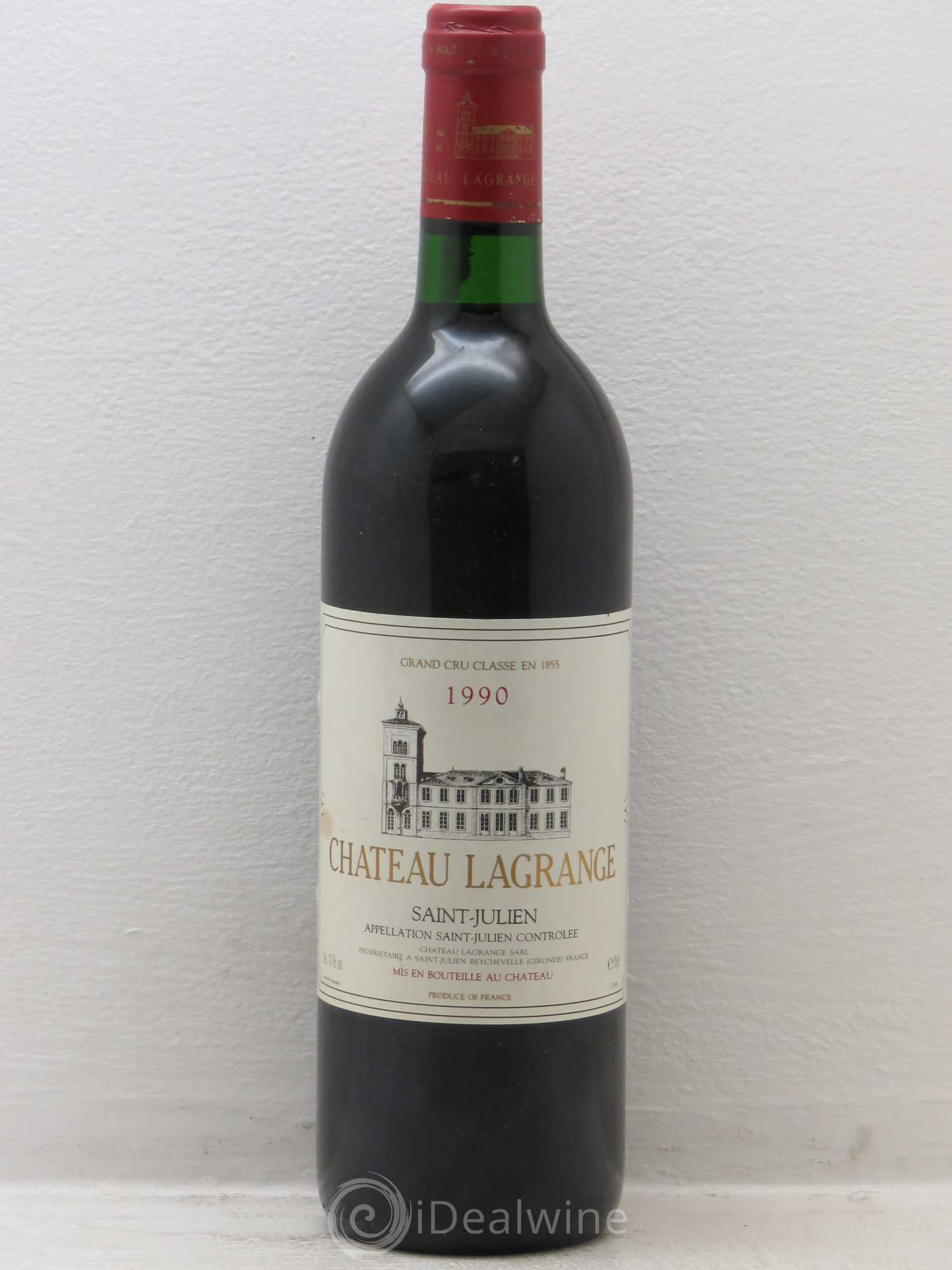 Château Lagrange 3ème Grand Cru Classé 1990 - Lot de 1 bouteille - 0
