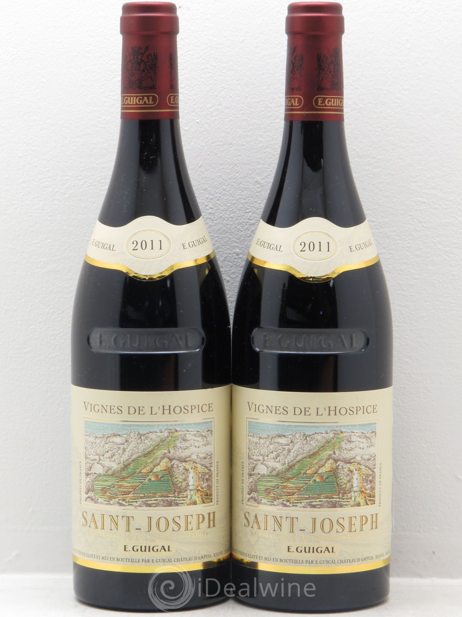 Saint-Joseph Vignes de l'Hospice Guigal 2011 - Lot de 2 bouteilles - 0