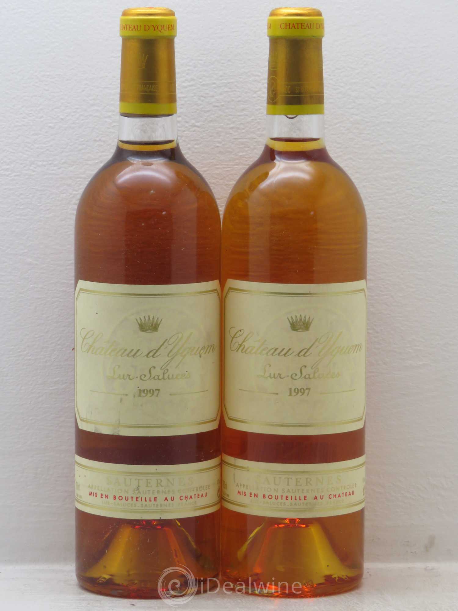 Château d' Yquem 1er Cru Classé Supérieur 1997 - Lotto di 2 bottiglie - 0
