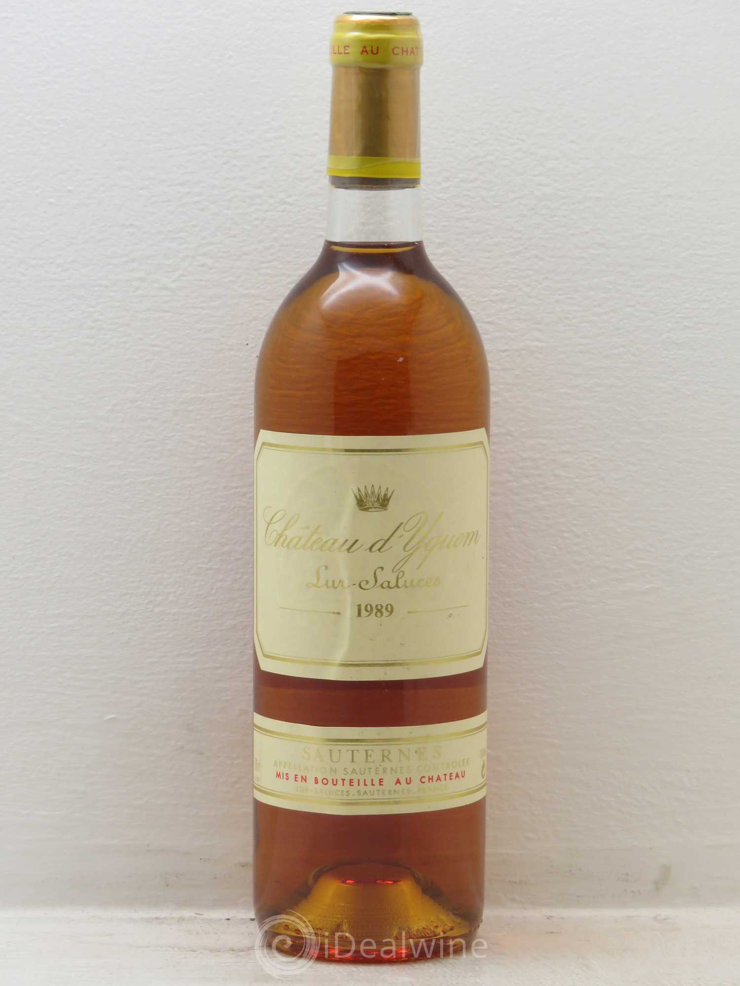Château d' Yquem 1er Cru Classé Supérieur 1989 - Lotto di 1 bottiglia - 0
