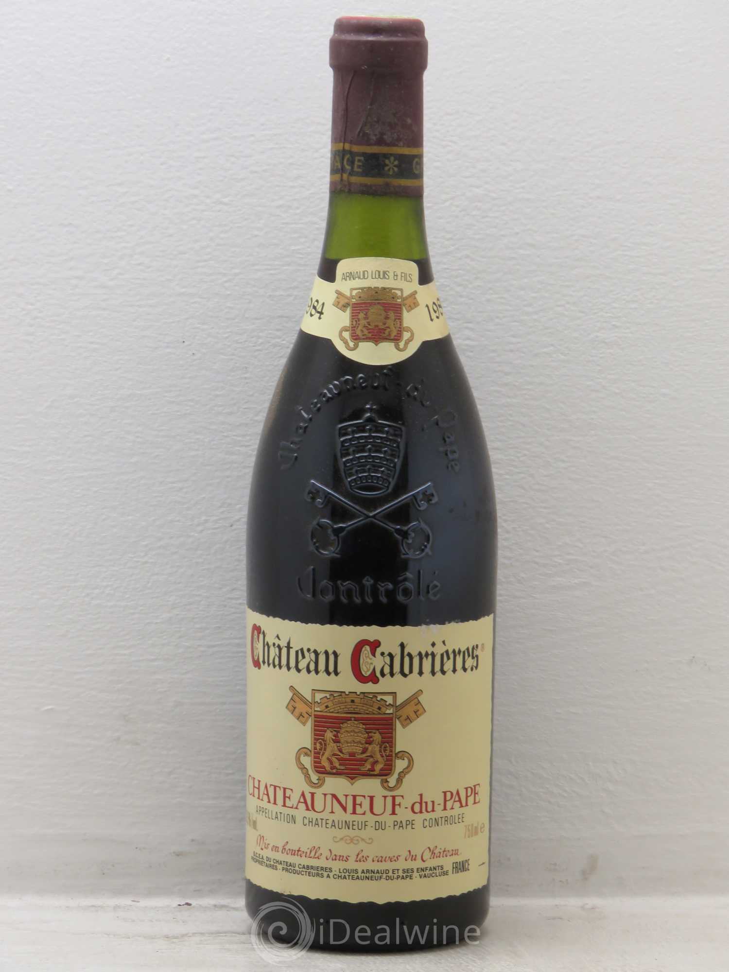 Châteauneuf-du-Pape 1984 - Lot de 1 bouteille - 0