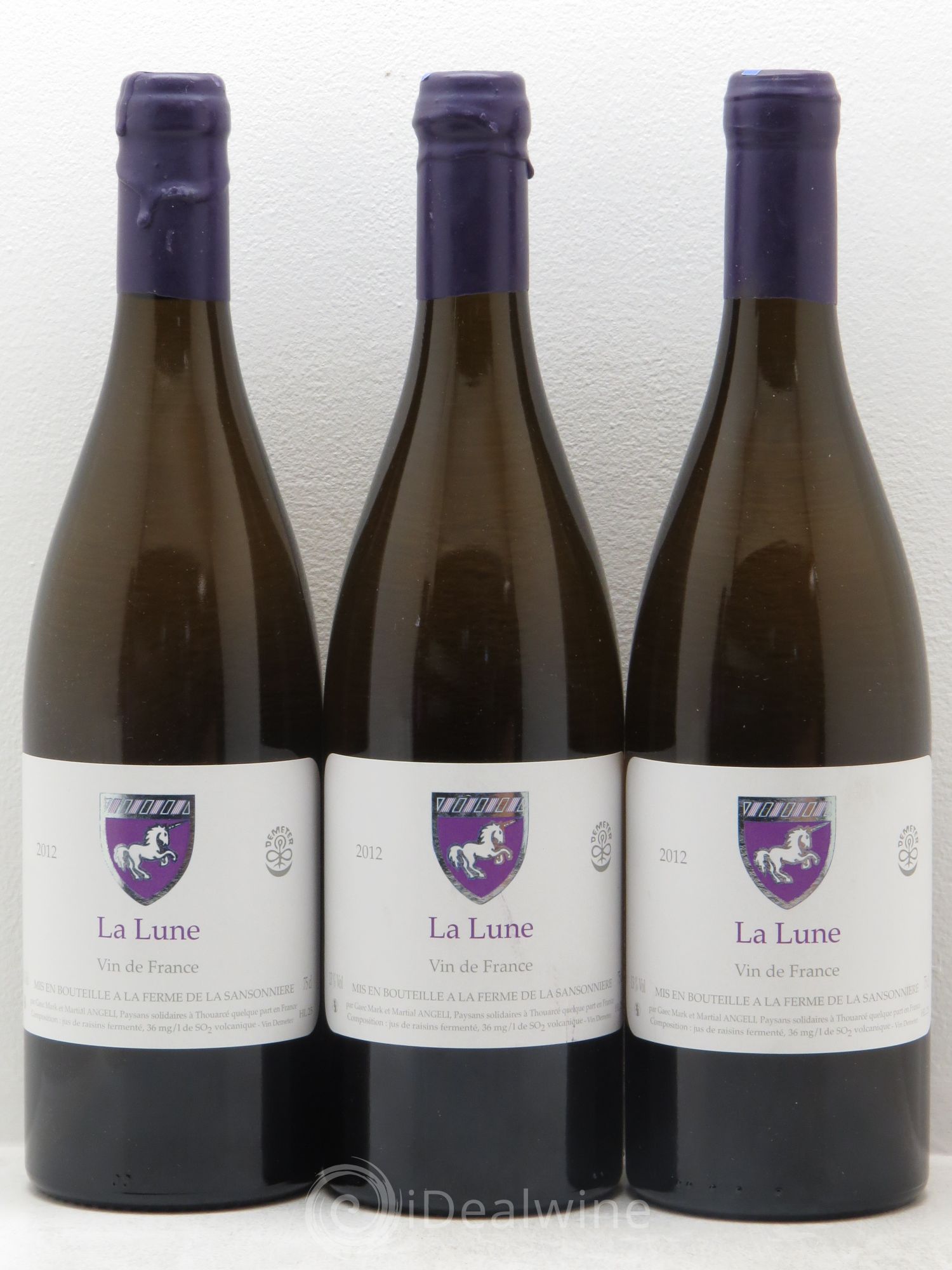 Vin de France La Lune Mark Angeli 2012 - Posten von 3 Flaschen - 0