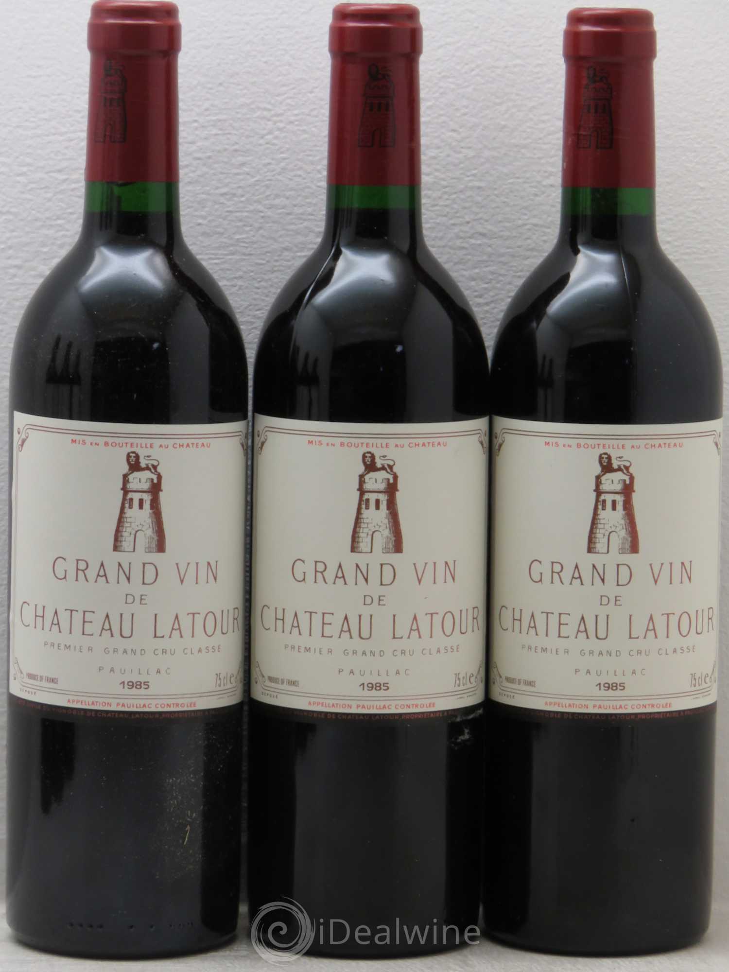 Château Latour 1er Grand Cru Classé 1985 - Lot de 6 bouteilles - 1