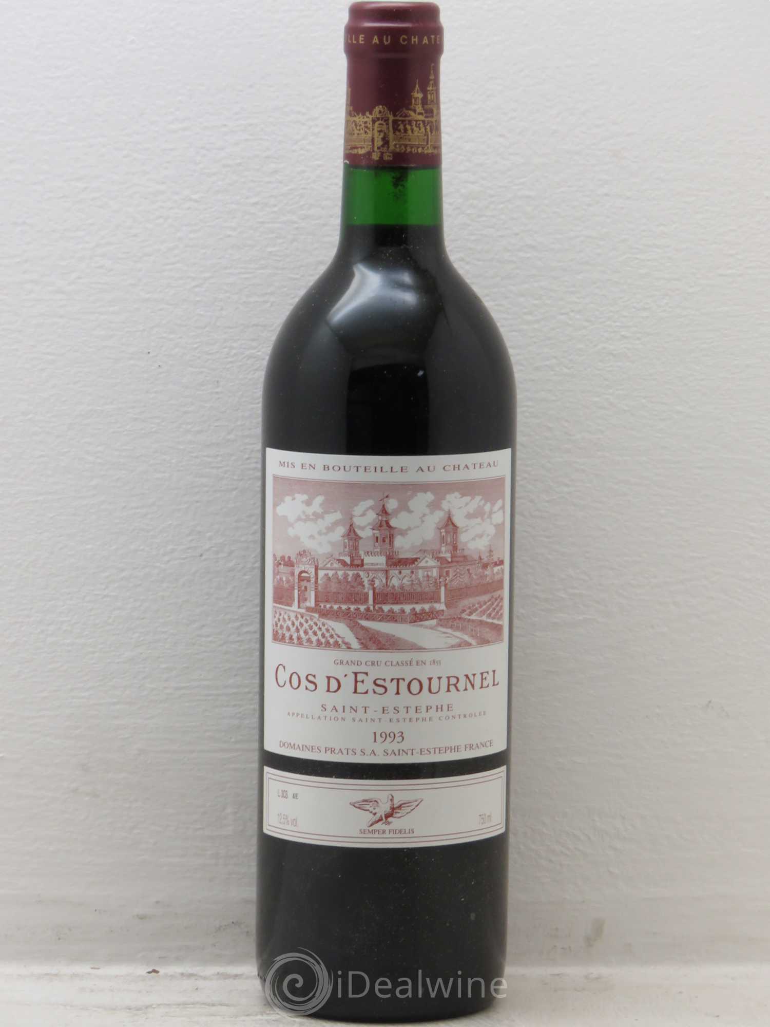 Cos d'Estournel 2ème Grand Cru Classé 1993 - Lot de 12 bouteilles - 0