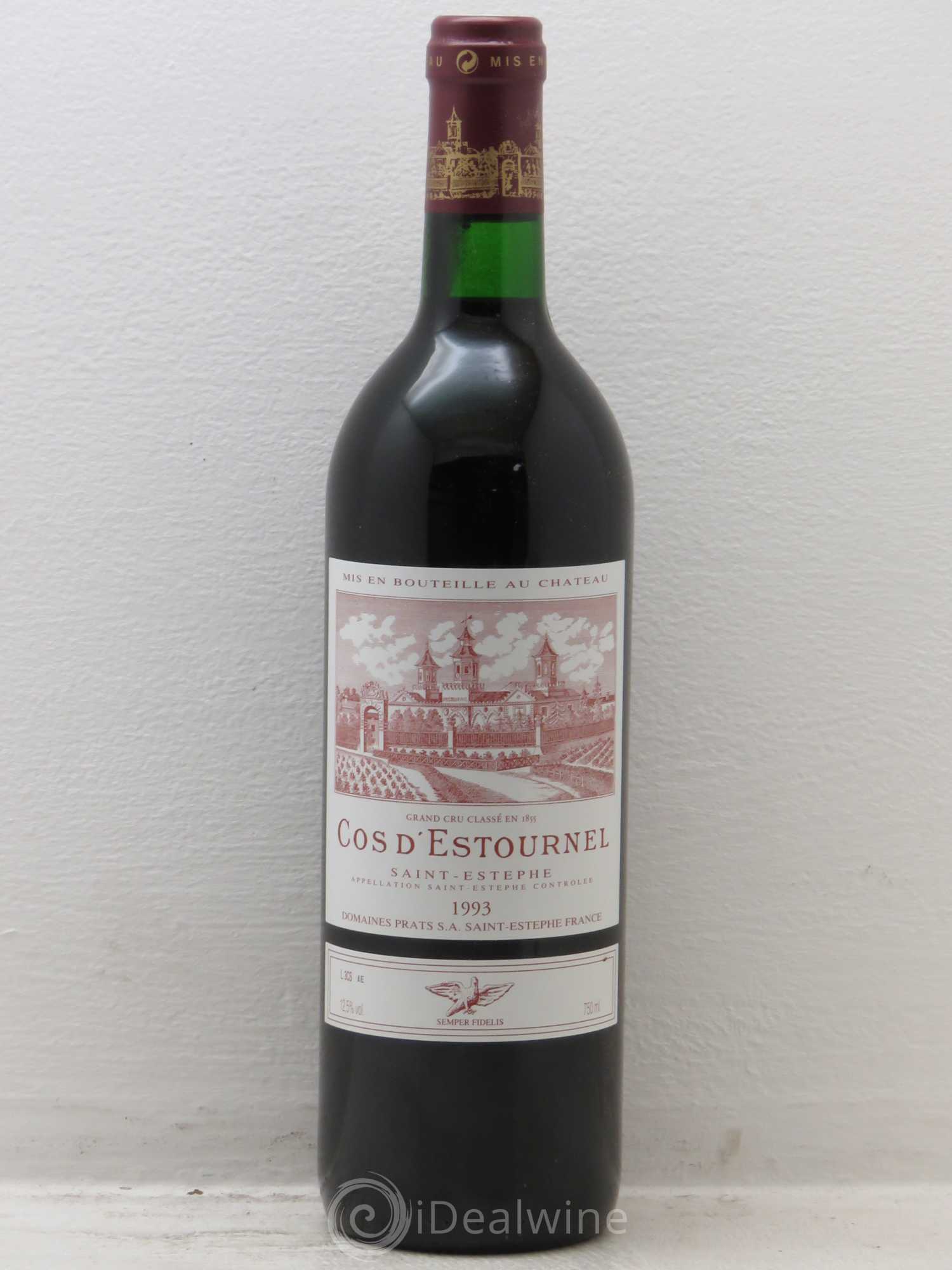 Cos d'Estournel 2ème Grand Cru Classé 1993 - Lot de 6 bouteilles - 0