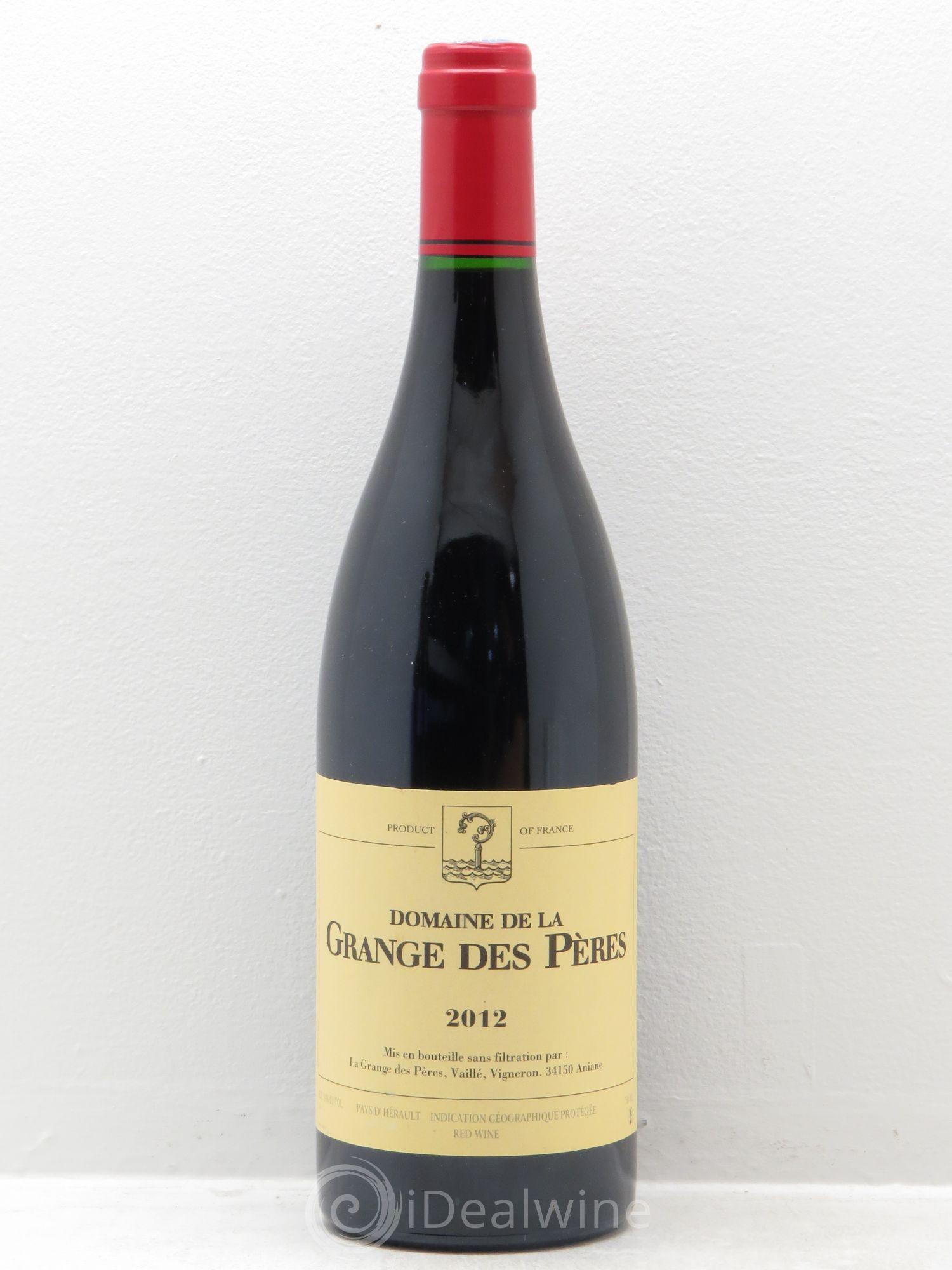 Pays d'Hérault Grange des Pères Laurent Vaillé 2012 - Lot de 1 bouteille - 0