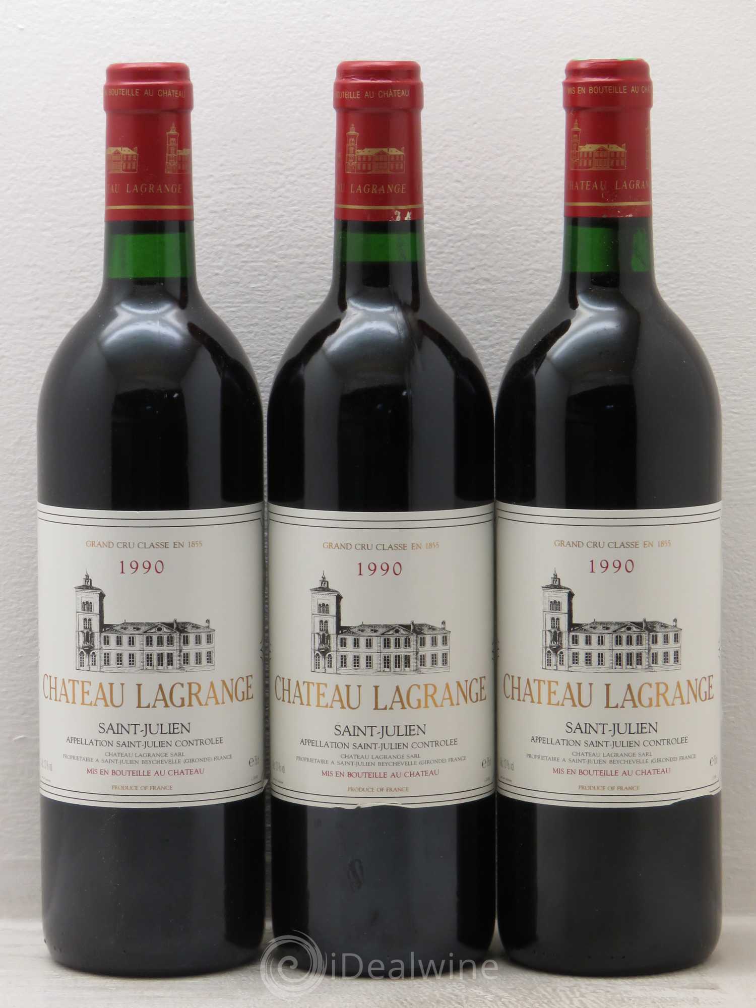 Château Lagrange 3ème Grand Cru Classé 1990 - Lot de 12 bouteilles - 2