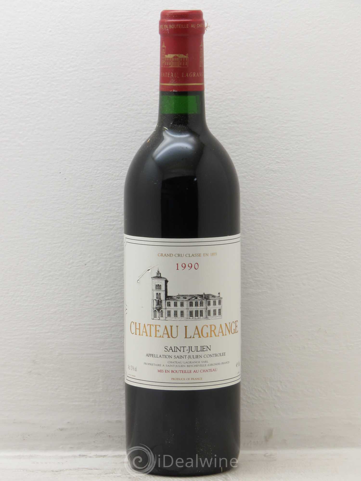 Château Lagrange 3ème Grand Cru Classé 1990 - Lot de 6 bouteilles - 0