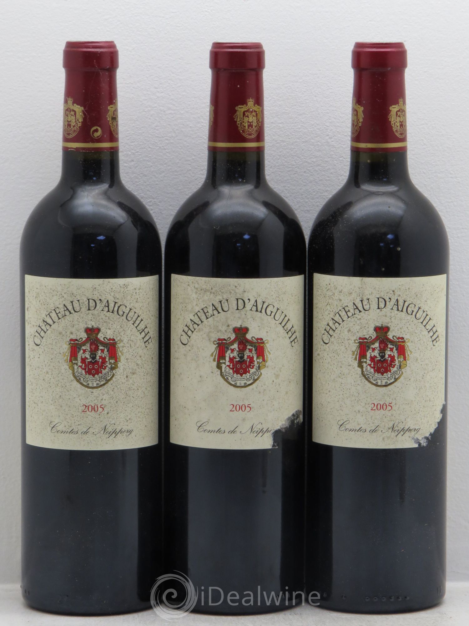 Château d' Aiguilhe 2005 - Lot de 3 bouteilles - 0