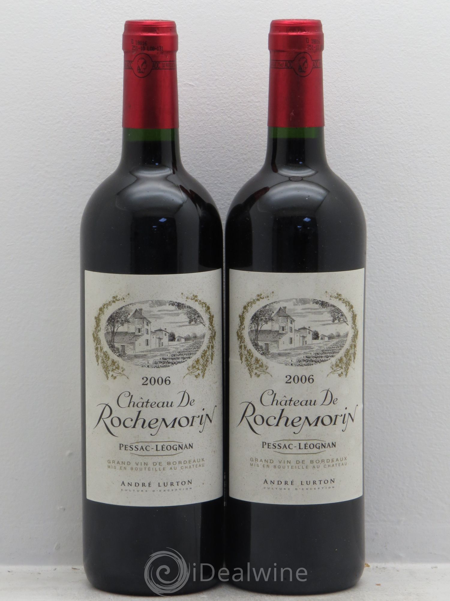 Château de Rochemorin 2006 - Posten von 2 Flaschen - 0