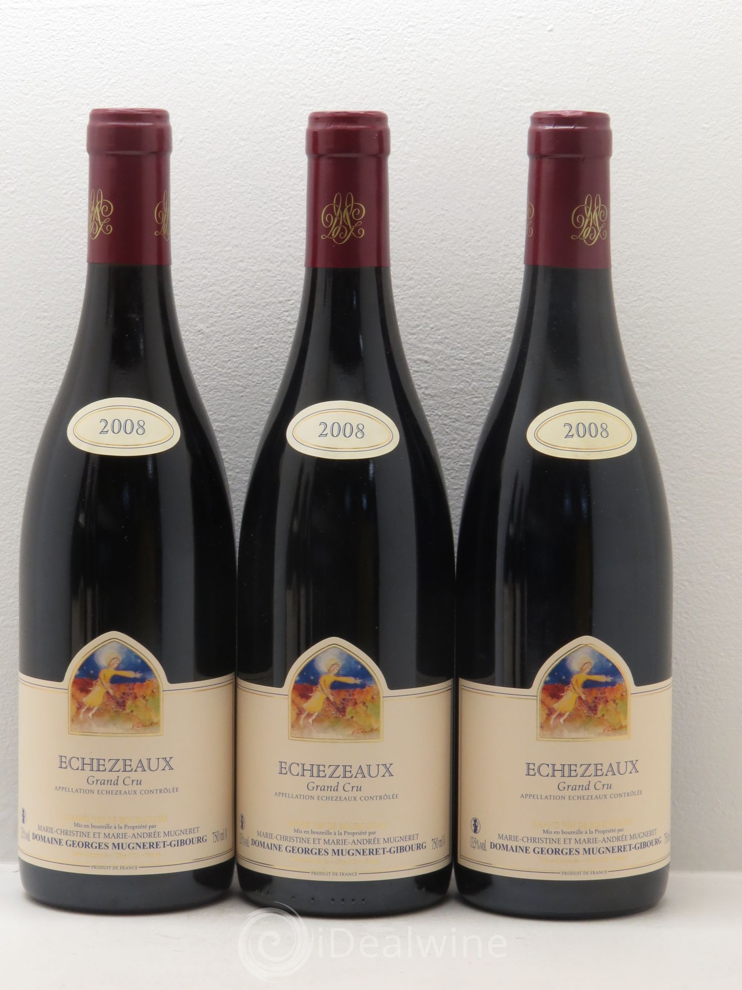 Echezeaux Grand Cru Mugneret-Gibourg (Domaine) 2008 - Lot de 6 bouteilles - 1