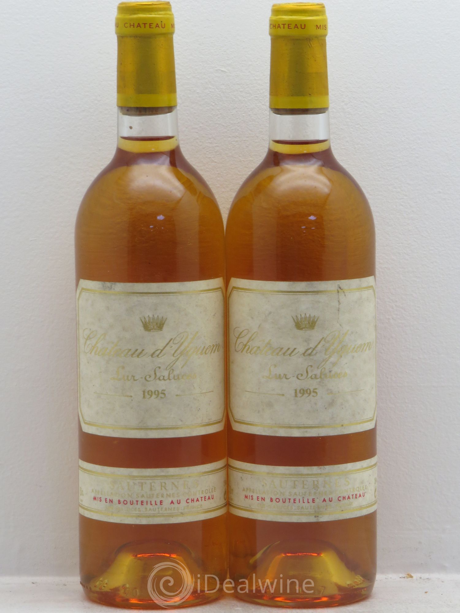 Château d' Yquem 1er Cru Classé Supérieur 1995 - Lotto di 2 bottiglie - 0