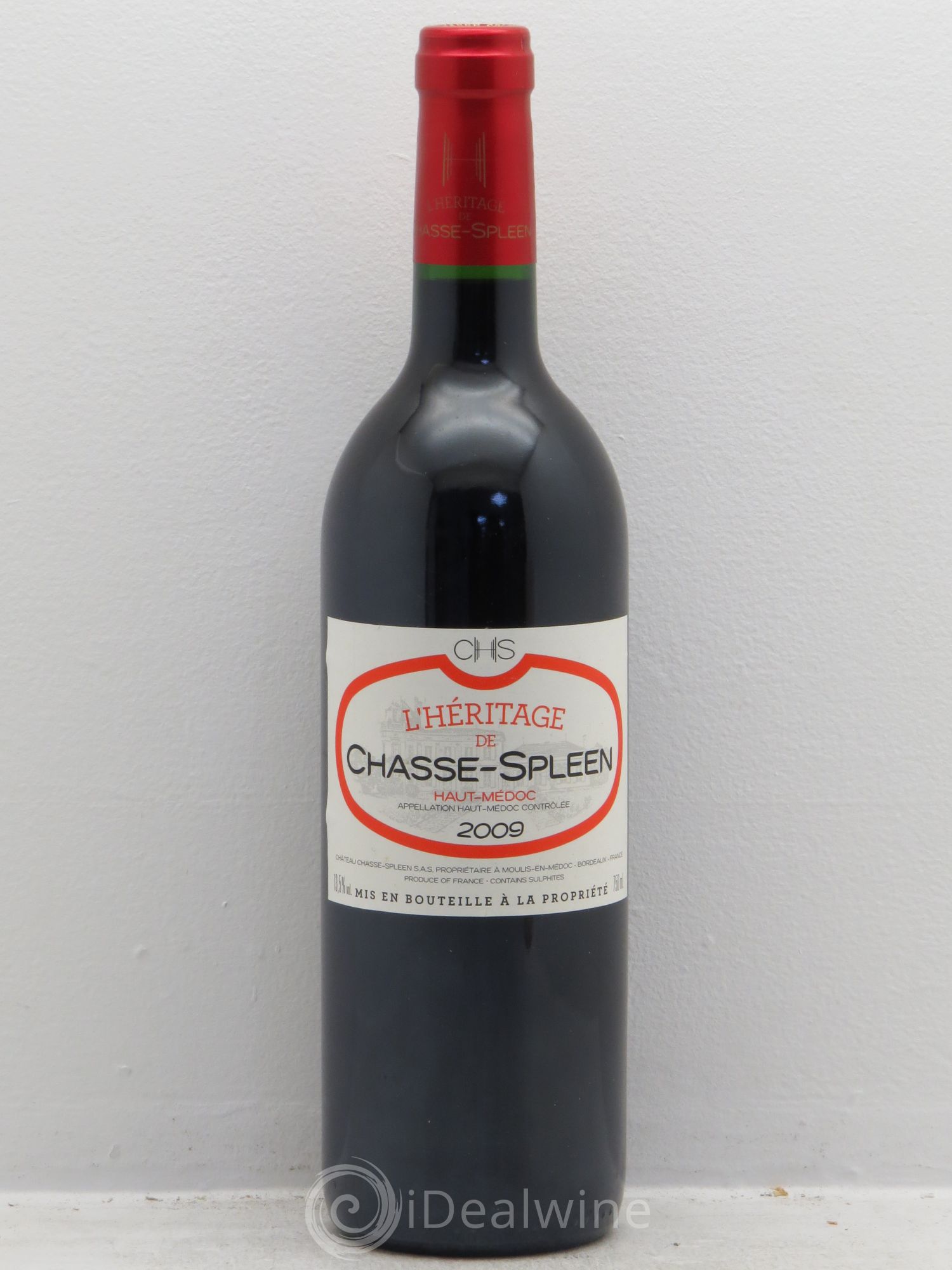 Héritage (Ermitage) de Chasse Spleen 2009 - Lot de 6 bouteilles - 0