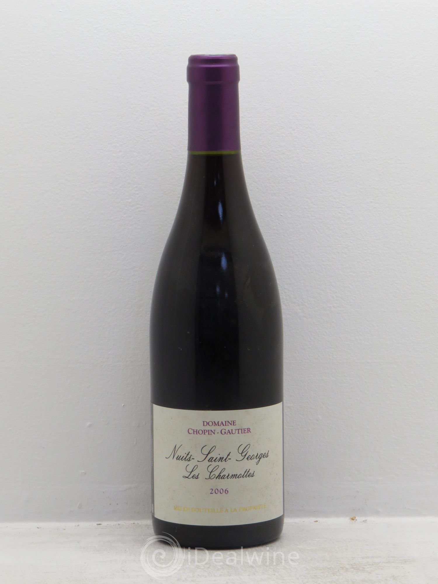 Nuits-Saint-Georges Les Charmottes Chopin Gautier 2006 - Posten von 1 Flasche - 0