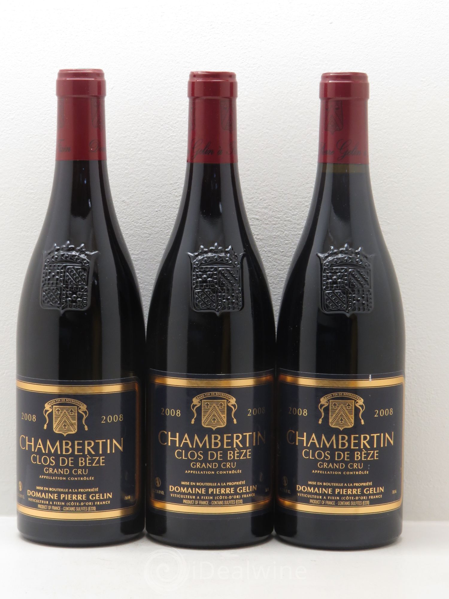 Chambertin Clos de Bèze Grand Cru 2008 - Lot de 3 bouteilles - 0