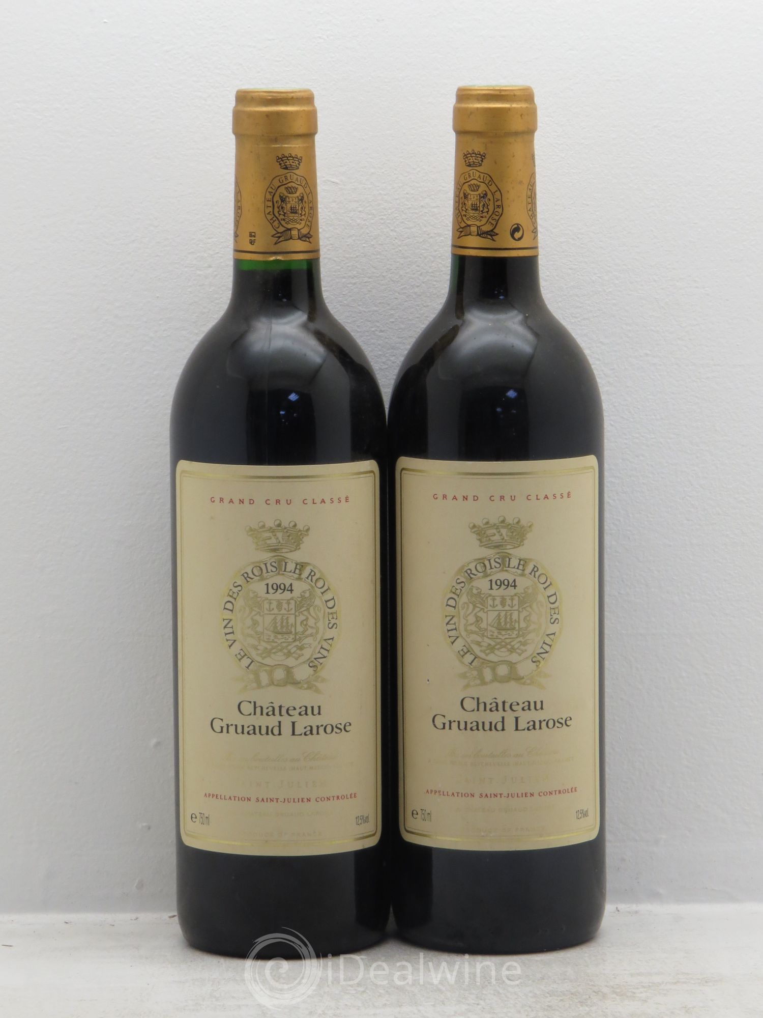 Château Gruaud Larose 2ème Grand Cru Classé 1994 - Lot de 2 bouteilles - 0