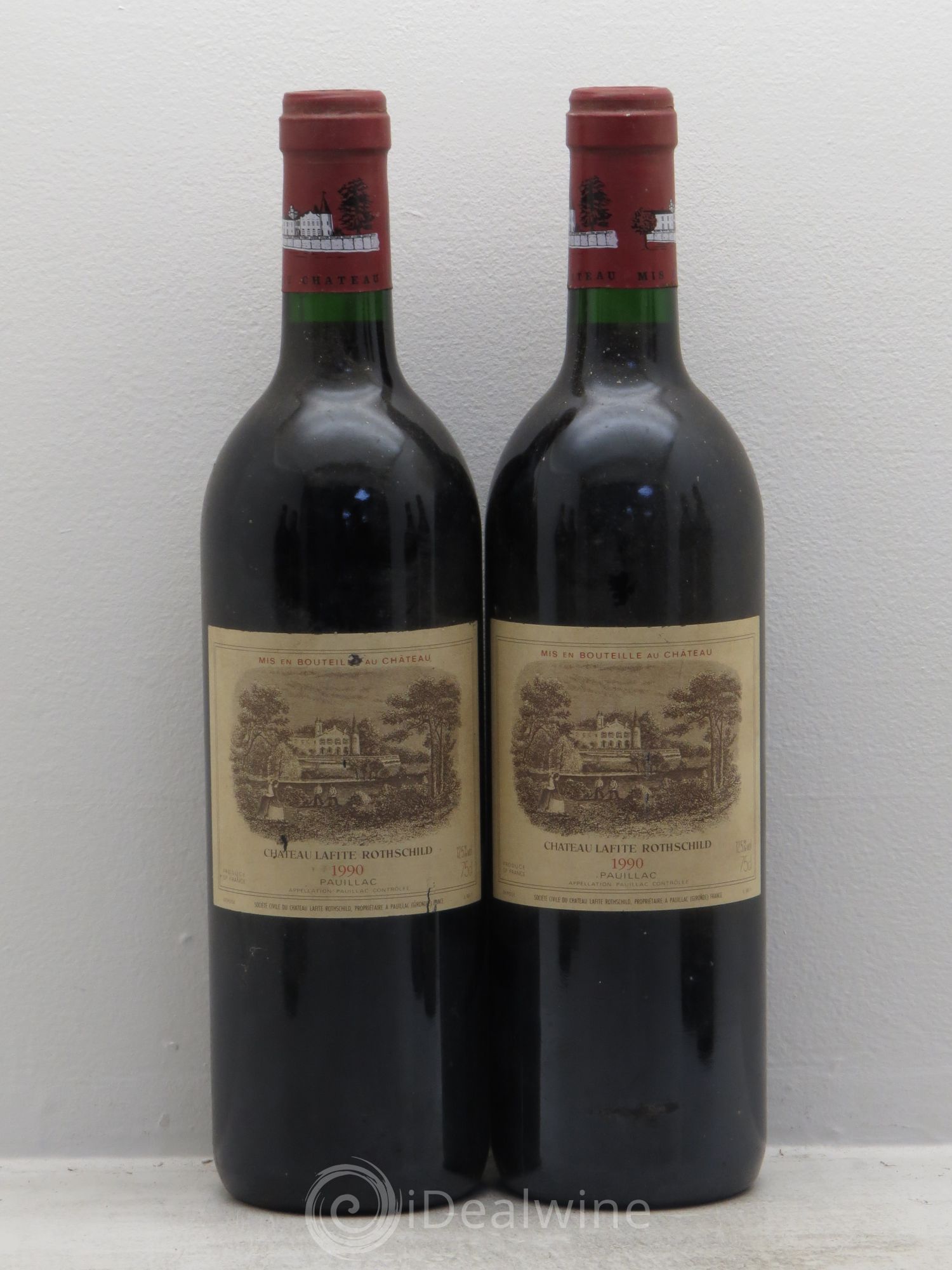 Château Lafite Rothschild 1er Grand Cru Classé 1990 - Lot de 6 bouteilles - 1