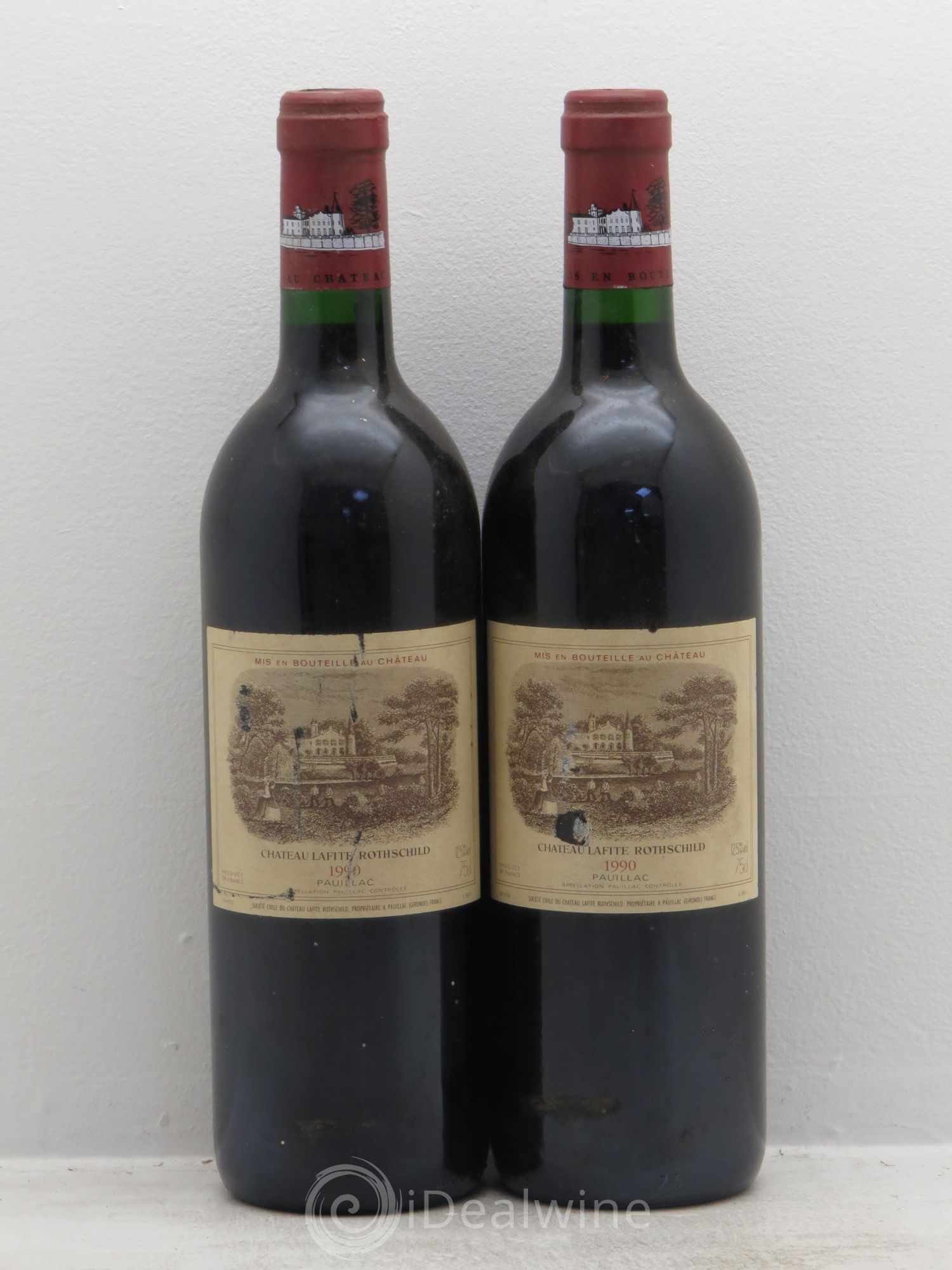 Château Lafite Rothschild 1er Grand Cru Classé 1990 - Lot de 6 bouteilles - 3