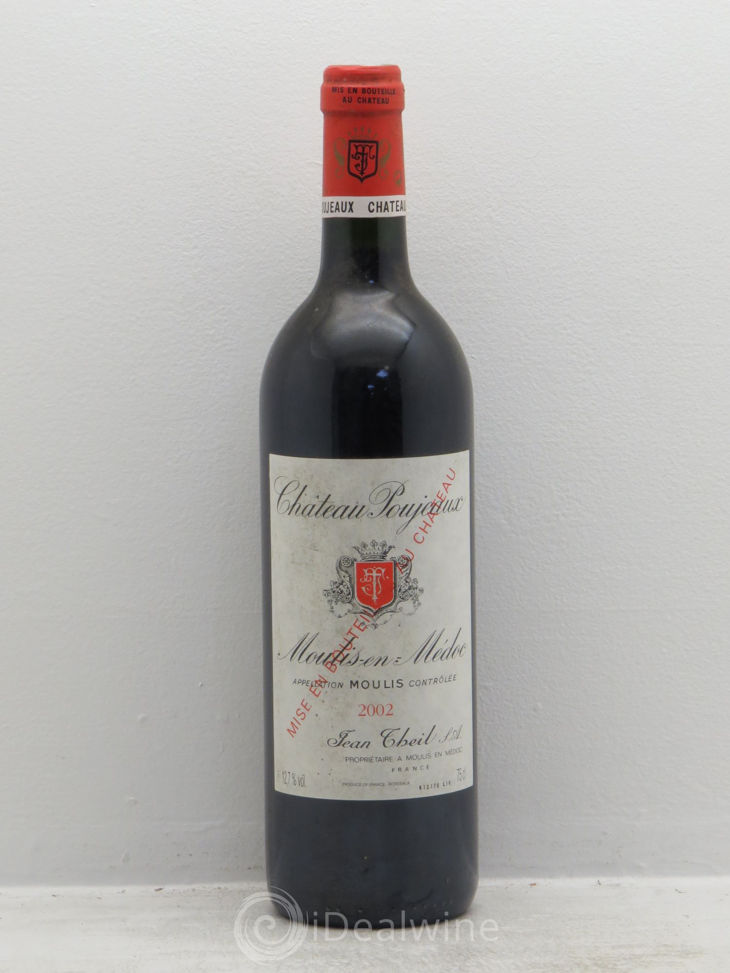 Château Poujeaux 2002 - Lot de 1 bouteille - 0