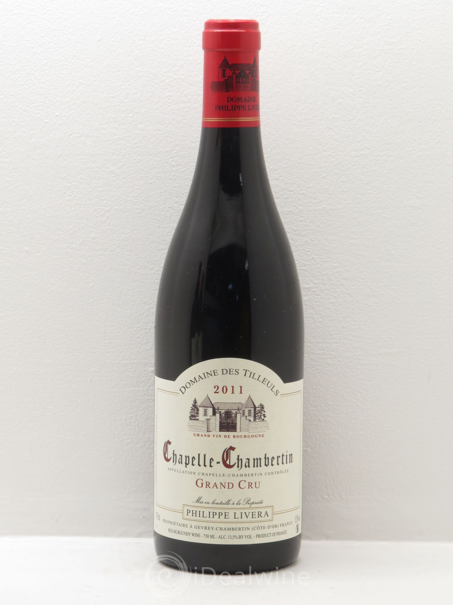 Chapelle-Chambertin Grand Cru Tilleuls (Domaine des) - Philippe Livera 2011 - Lot de 6 bouteilles - 0