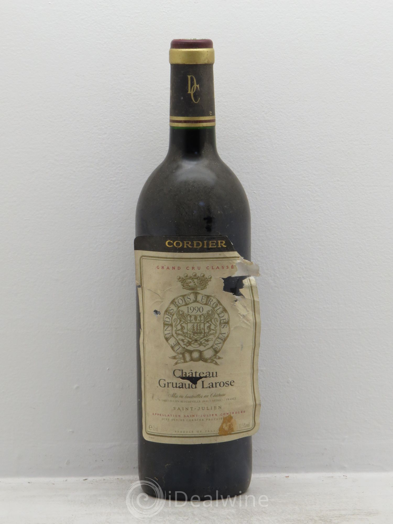 Château Gruaud Larose 2ème Grand Cru Classé 1990 - Lot de 1 bouteille - 0