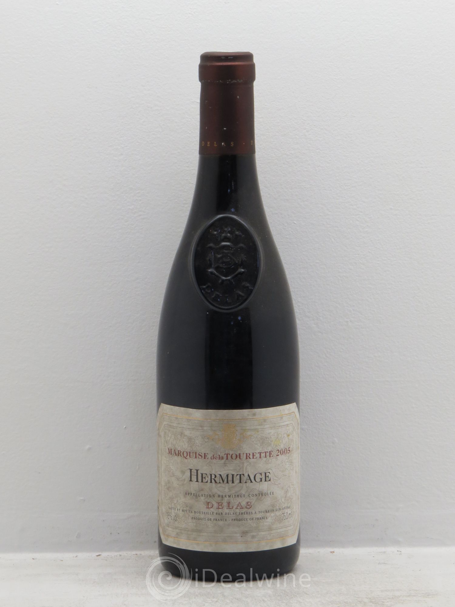 Hermitage Marquise de la Tourette Delas Frères 2005 - Lot de 1 bouteille - 0