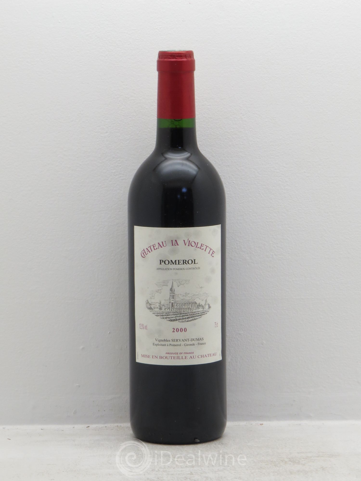 Château la Violette 2000 - Lot de 6 bouteilles - 0
