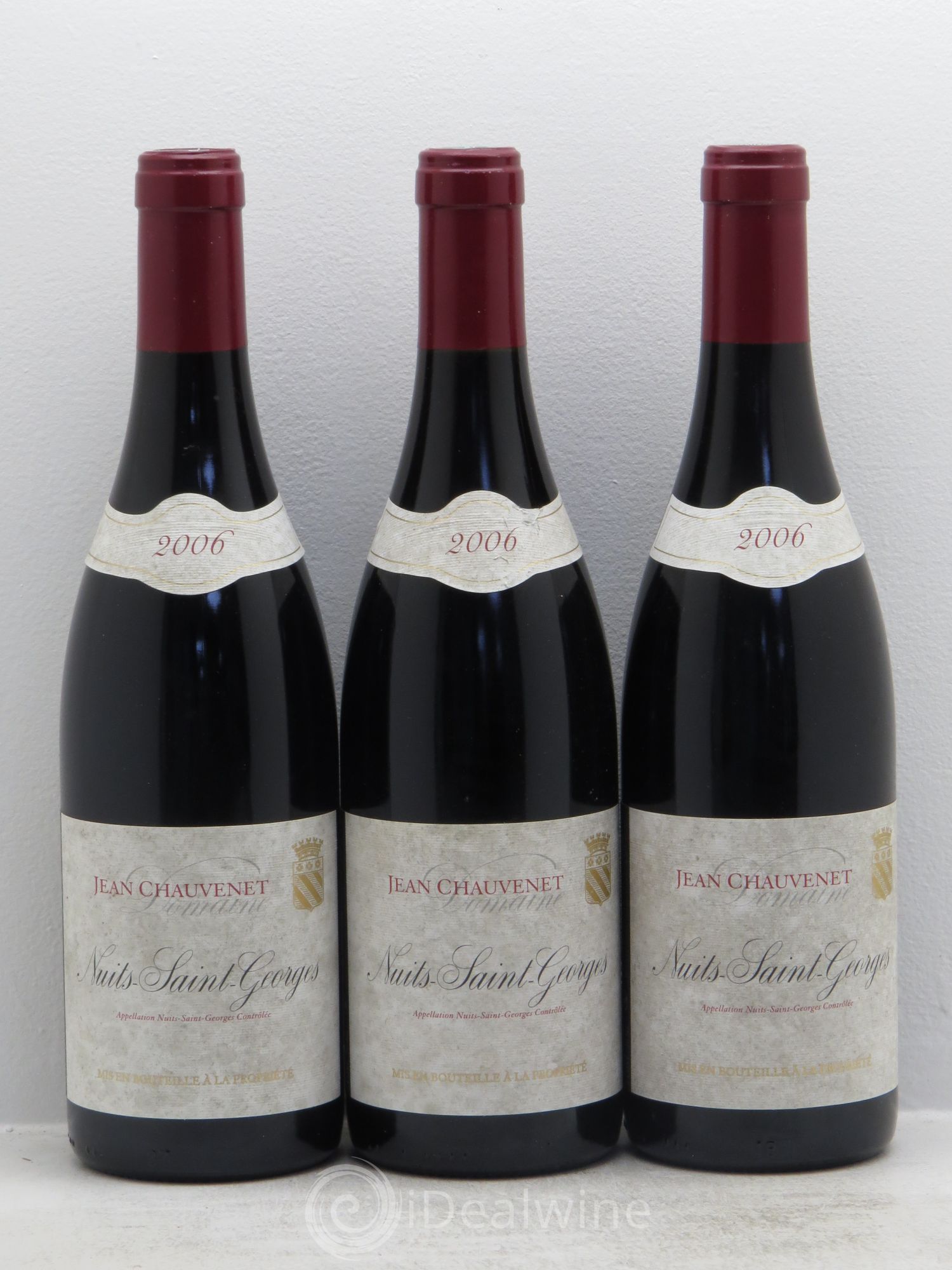 Nuits-Saint-Georges Jean Chauvenet 2006 - Posten von 3 Flaschen - 0