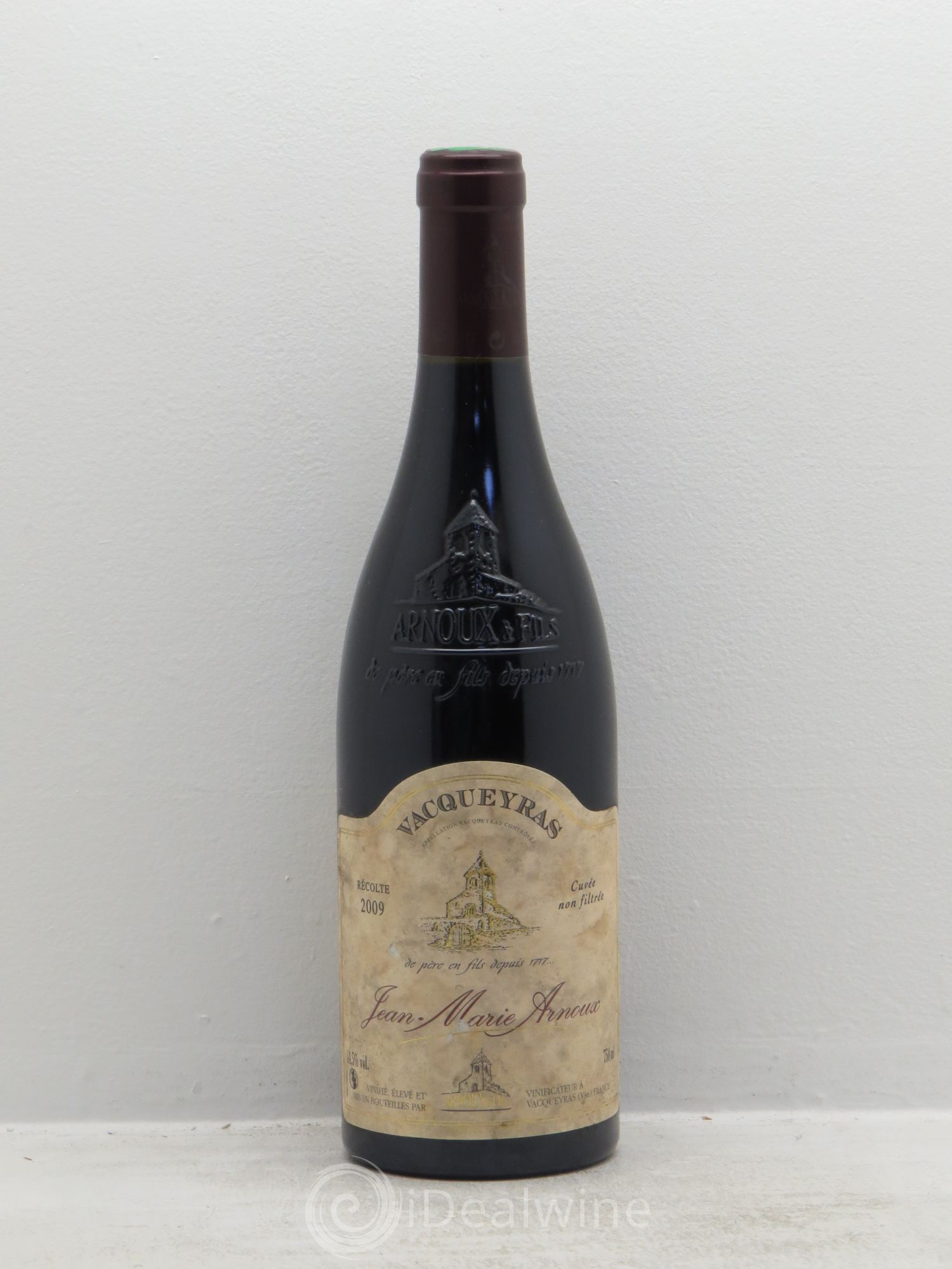 Vacqueyras Jean Marie Arnoux 2009 - Lot de 1 bouteille - 0