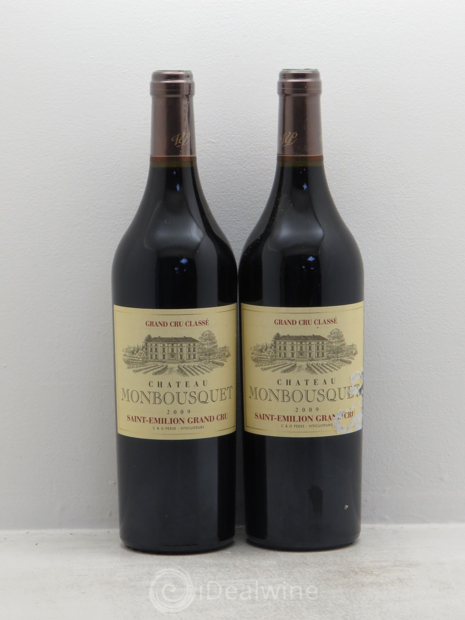 Château Monbousquet Grand Cru Classé 2009 - Lot de 2 bouteilles - 0