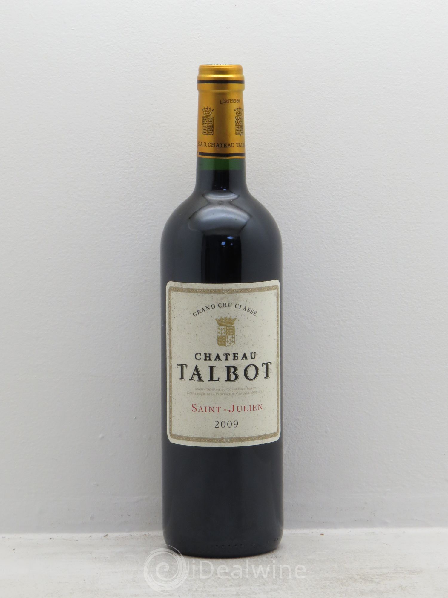 Château Talbot 4ème Grand Cru Classé 2009 - Lot de 6 bouteilles - 0