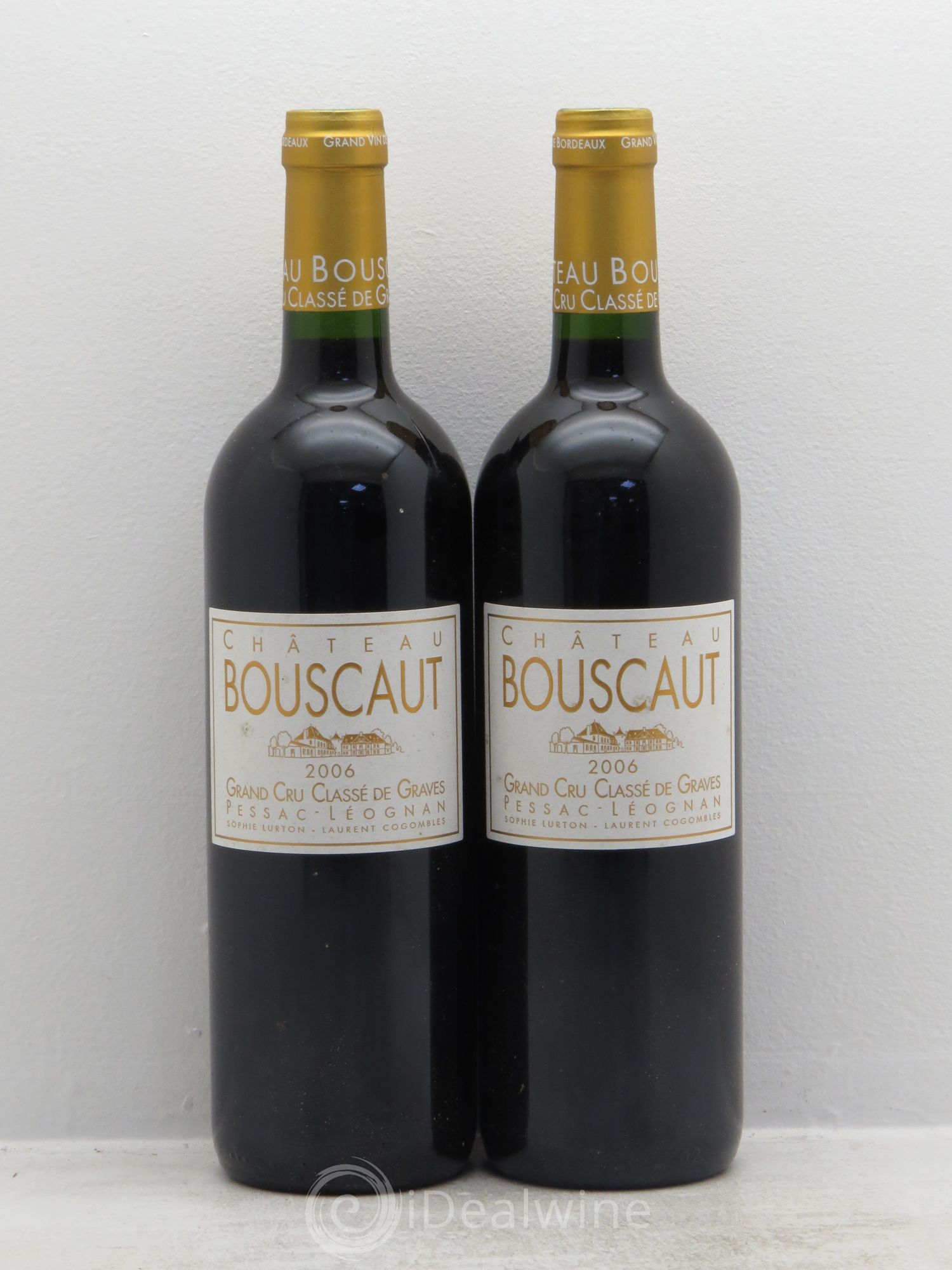 Château Bouscaut Cru Classé de Graves 2006 - Lot de 2 bouteilles - 0