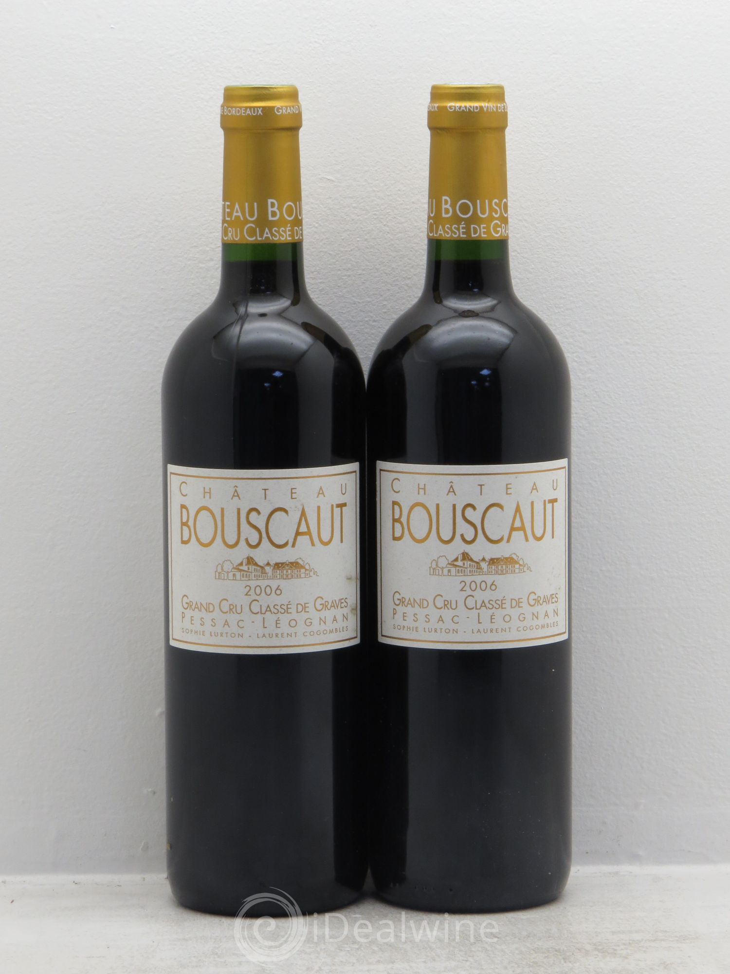 Château Bouscaut Cru Classé de Graves 2006 - Lot de 2 bouteilles - 0