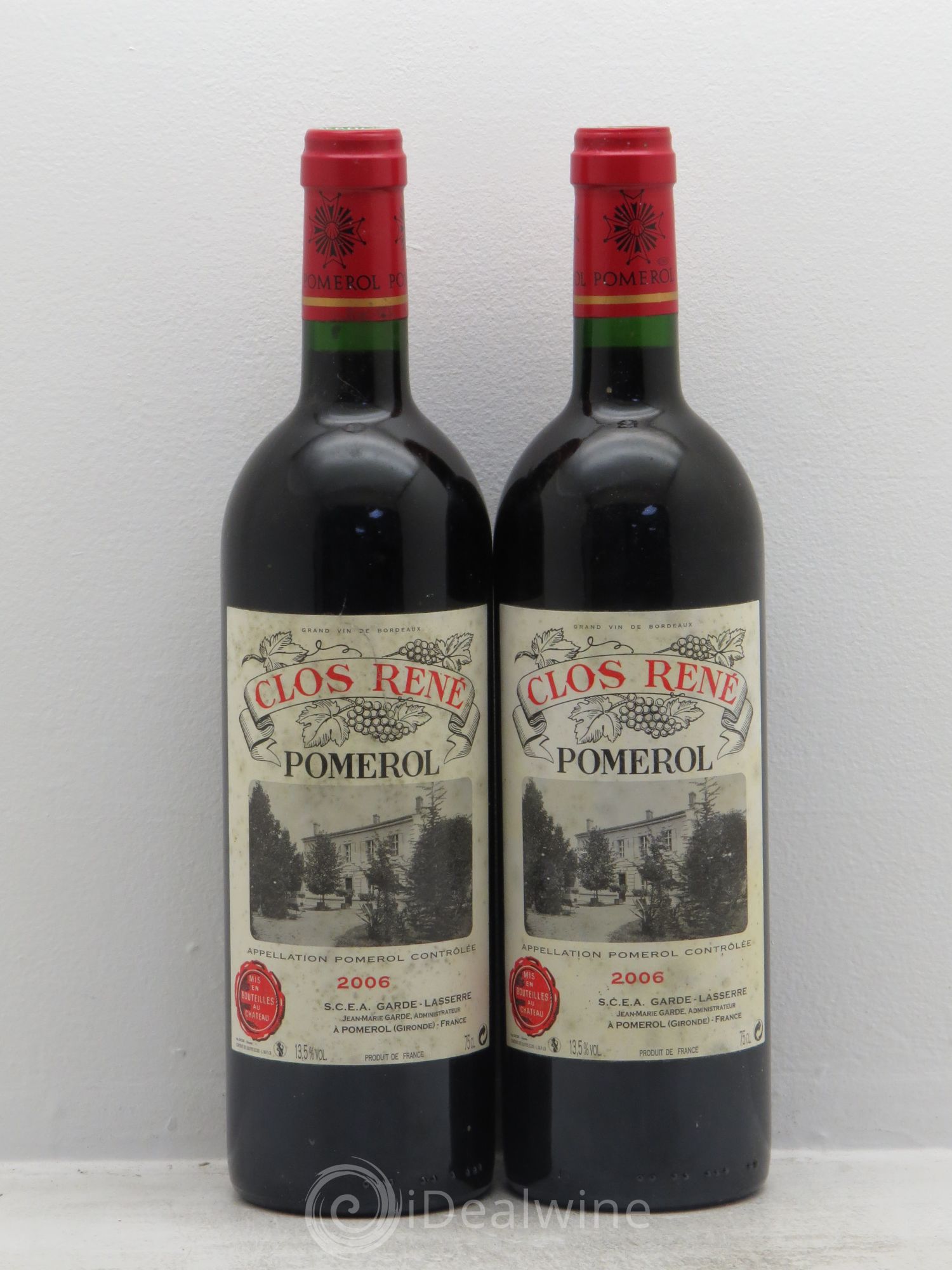 Clos René 2006 - Posten von 2 Flaschen - 0