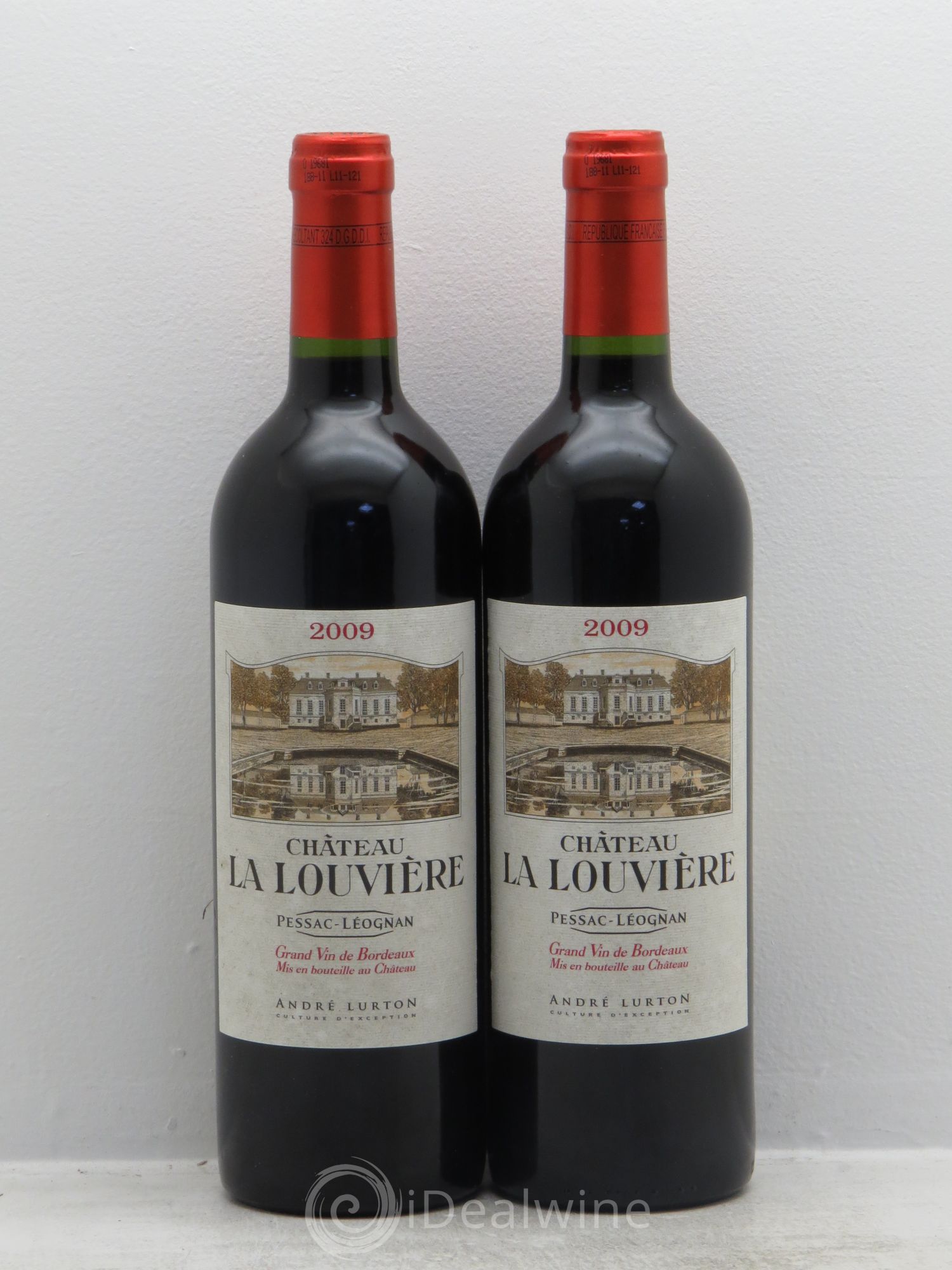 Château la Louvière 2009 - Lot de 2 bouteilles - 0