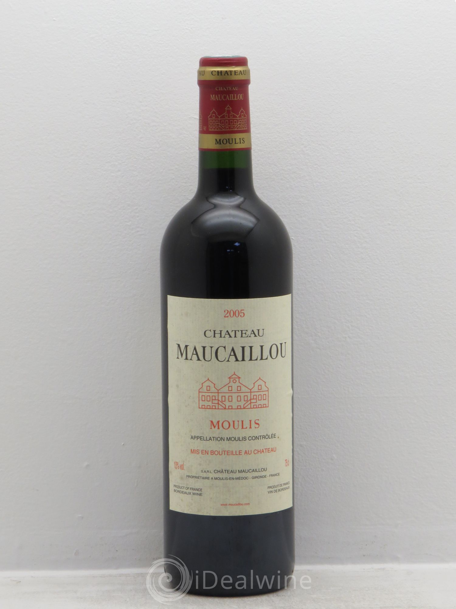 Château Maucaillou 2005 - Lot de 1 bouteille - 0