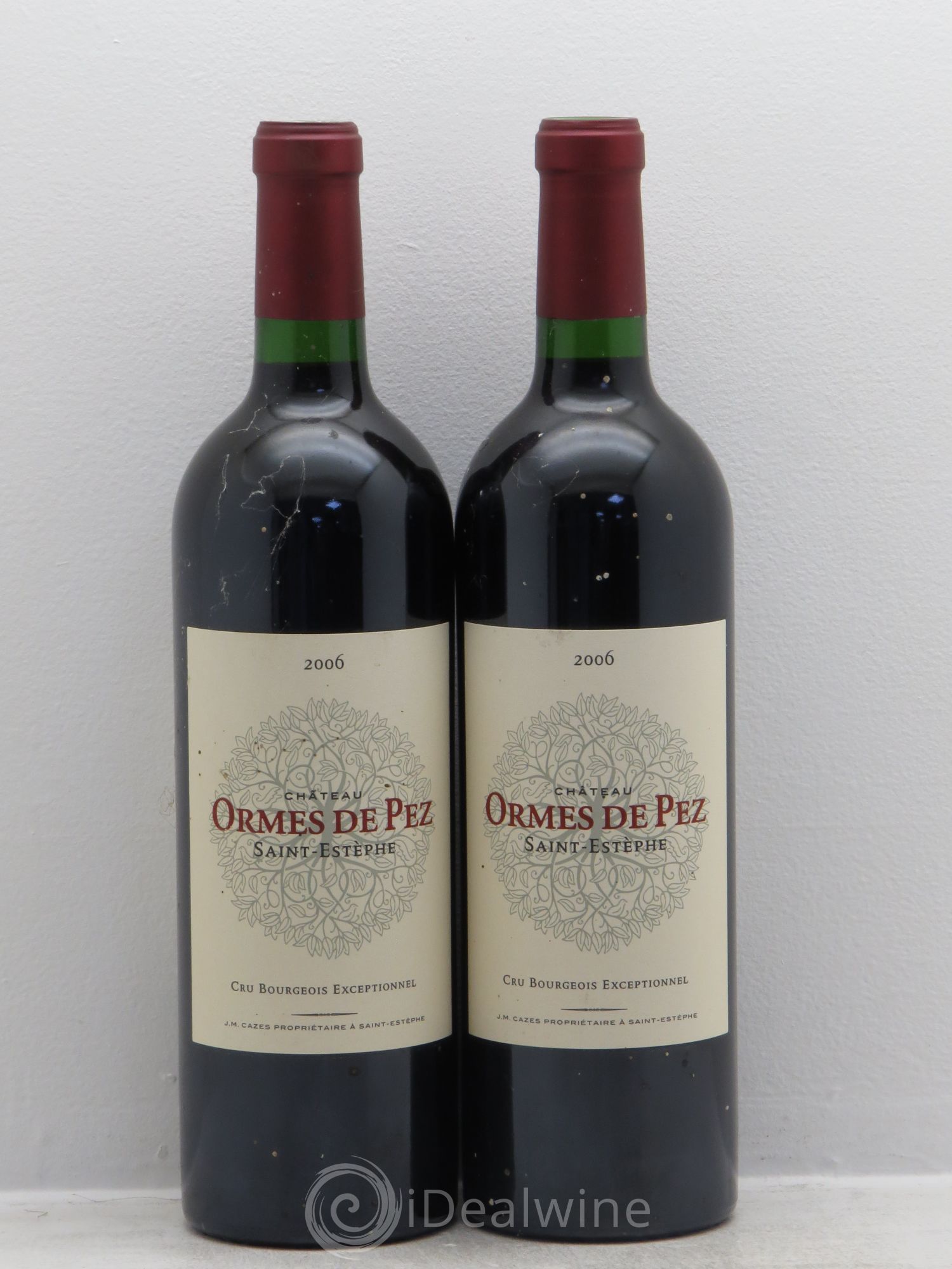 Château les Ormes de Pez 2006 - Lot de 2 bouteilles - 0