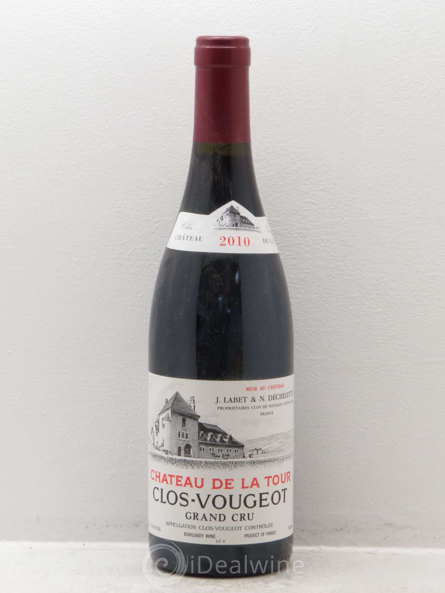 Clos de Vougeot Grand Cru Château de La Tour 2010 - Lot de 1 bouteille - 0