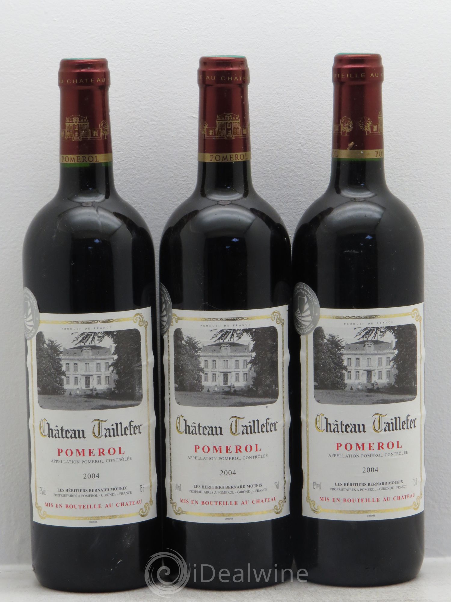 Château Taillefer 2004 - Lot de 3 bouteilles - 0