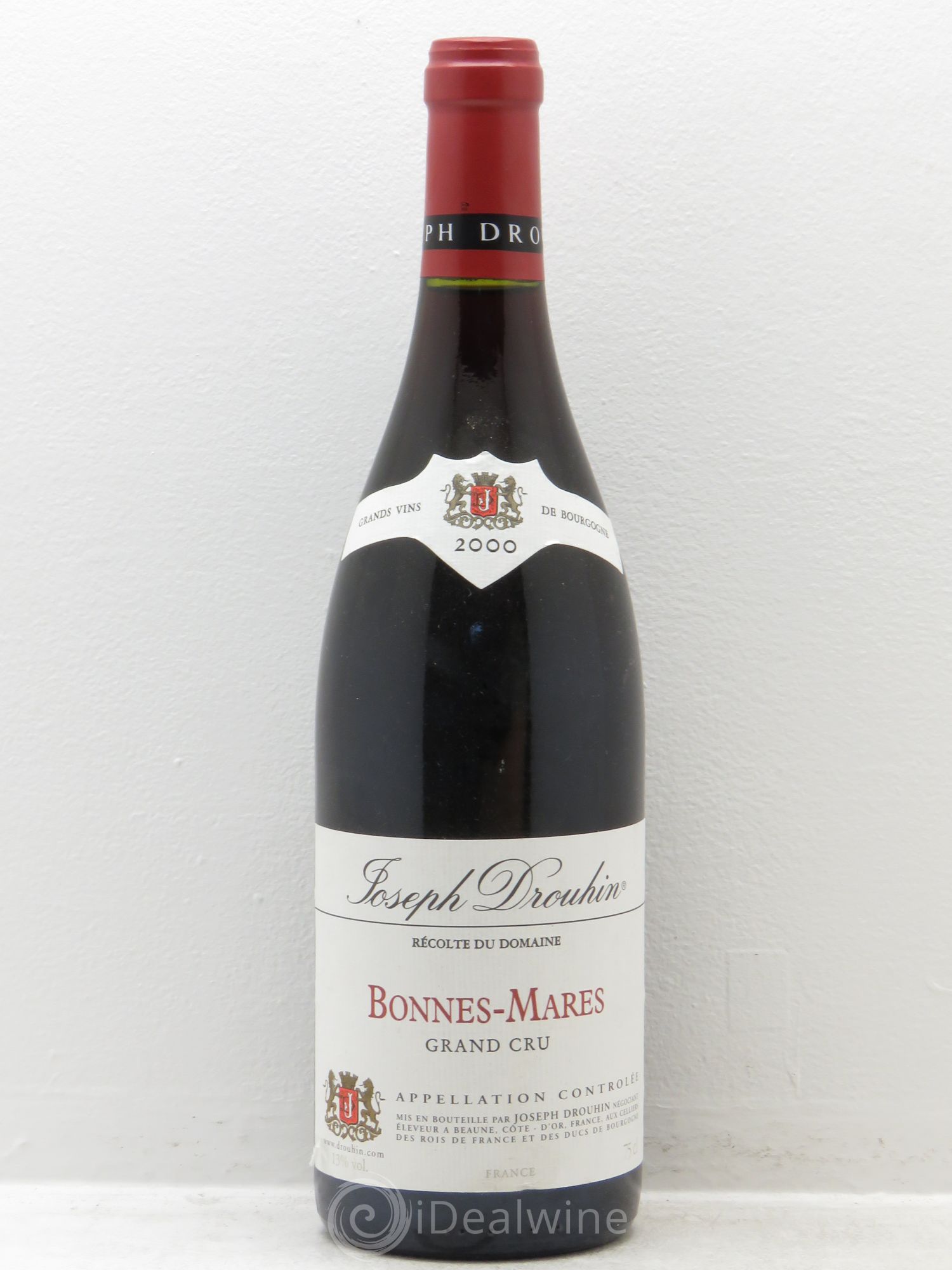Bonnes-Mares Grand Cru Joseph Drouhin 2000 - Lot de 1 bouteille - 0