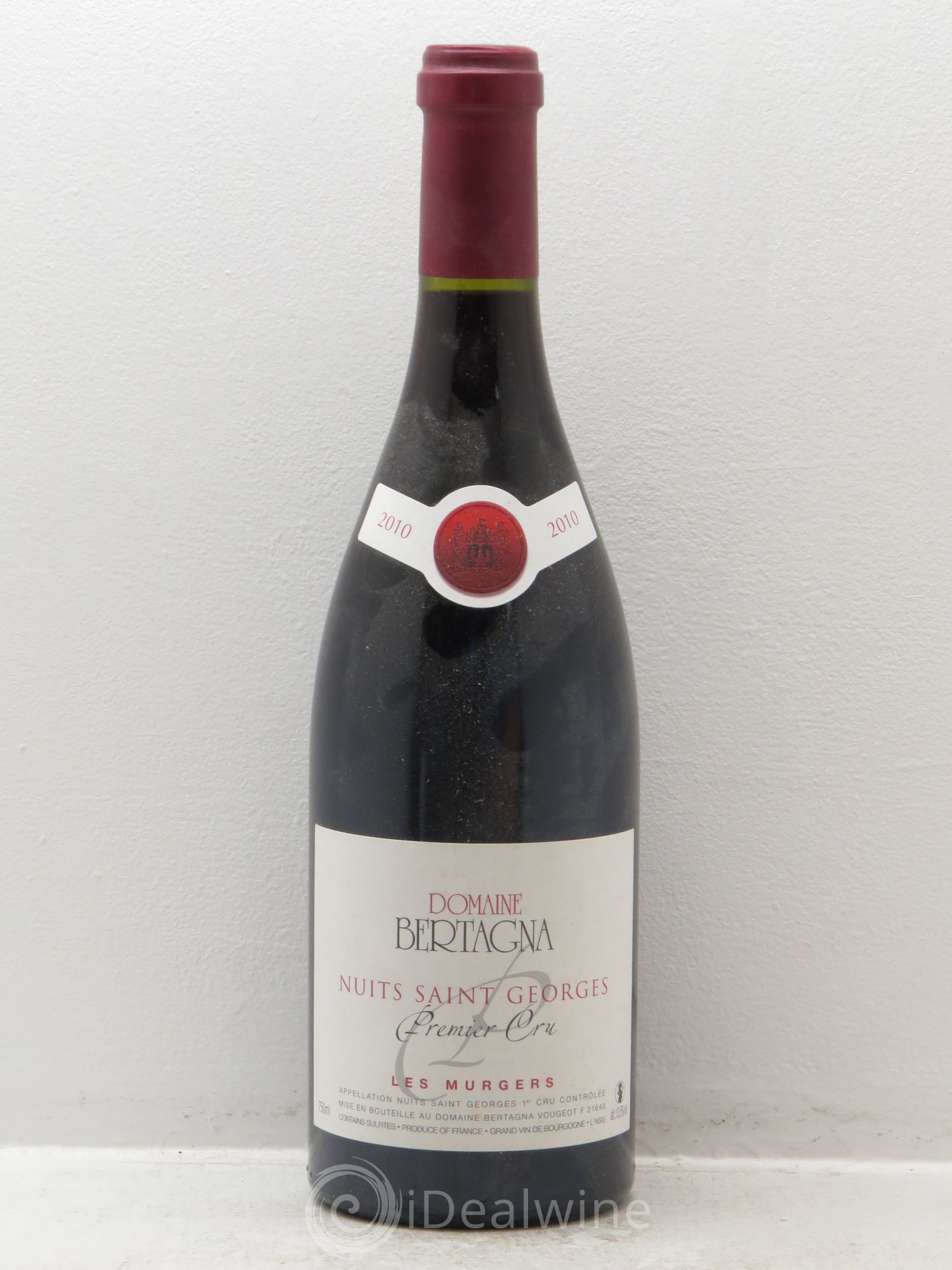 Nuits-Saint-Georges 1er Cru Les Murgers Bertagna 2010 - Lot de 6 bouteilles - 0