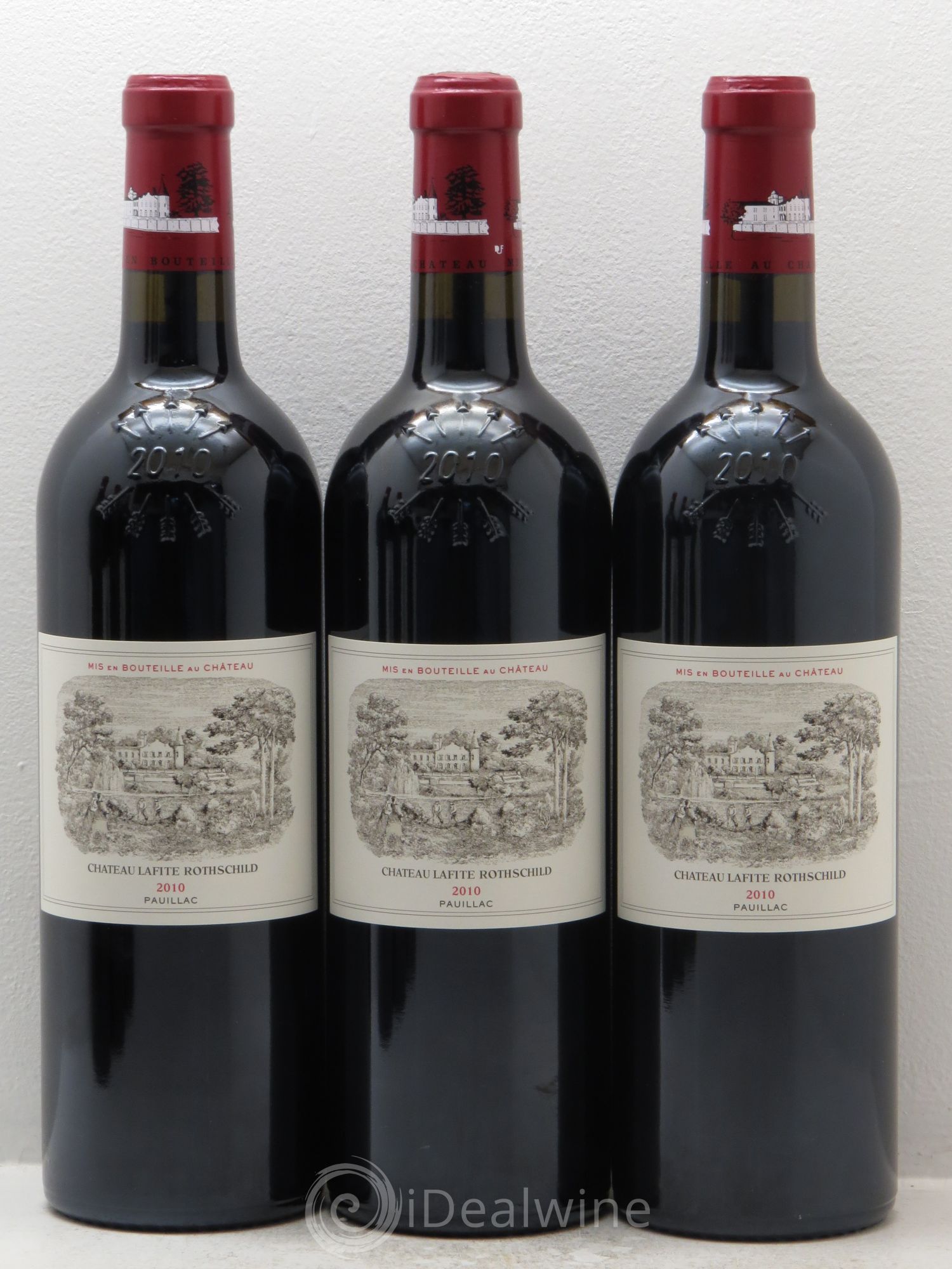 Château Lafite Rothschild 1er Grand Cru Classé 2010 - Lot de 6 bouteilles - 1