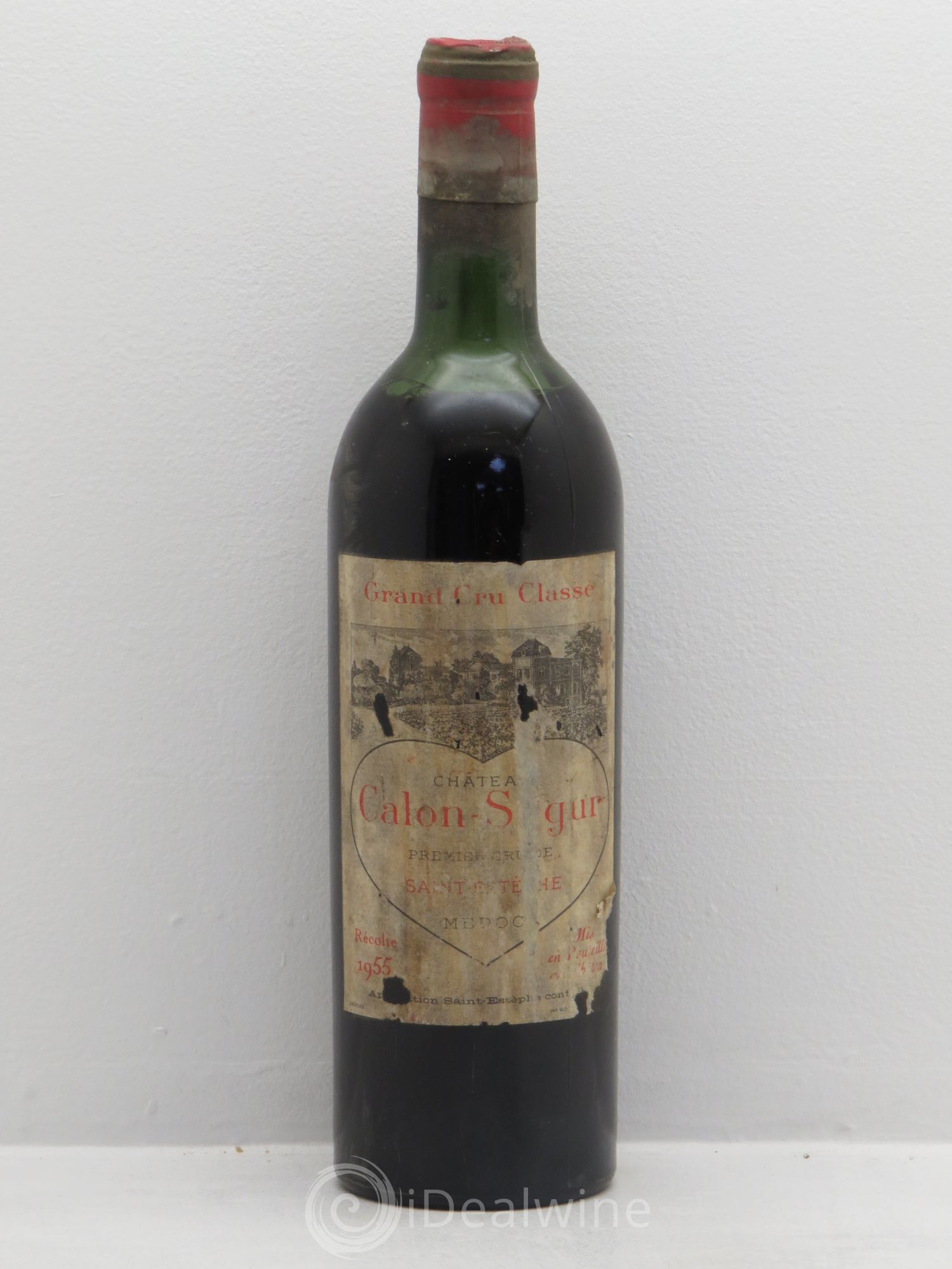 Château Calon Ségur 3ème Grand Cru Classé 1955 - Lot de 1 bouteille - 0